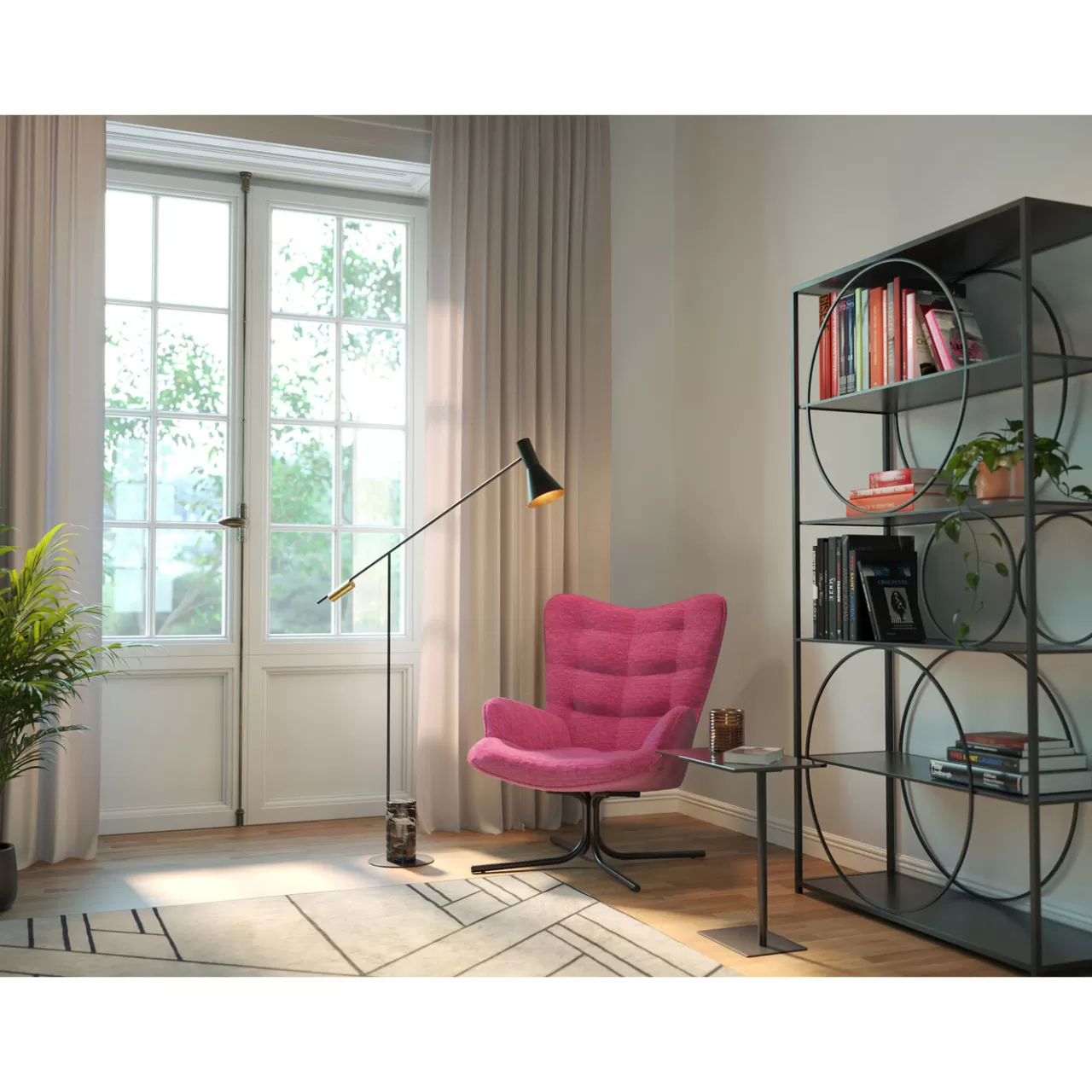 Fauteuil Pivotant Oscar Berry*KARE Design Online