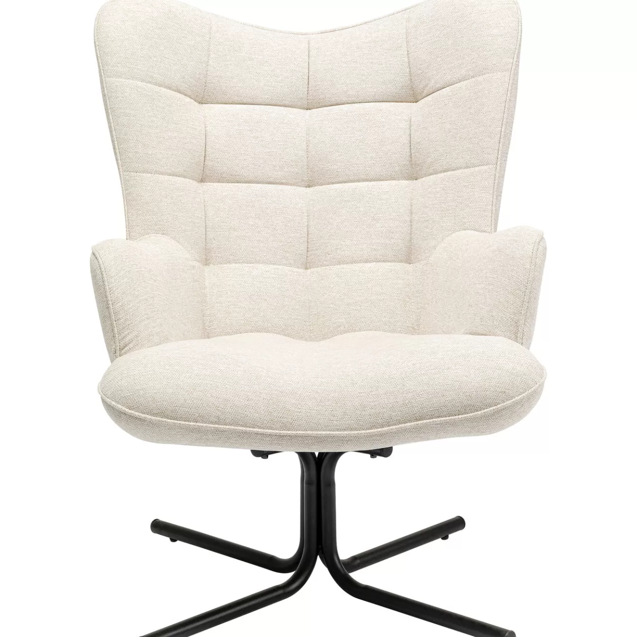 Fauteuil Pivotant Oscar Creme*KARE Design Best