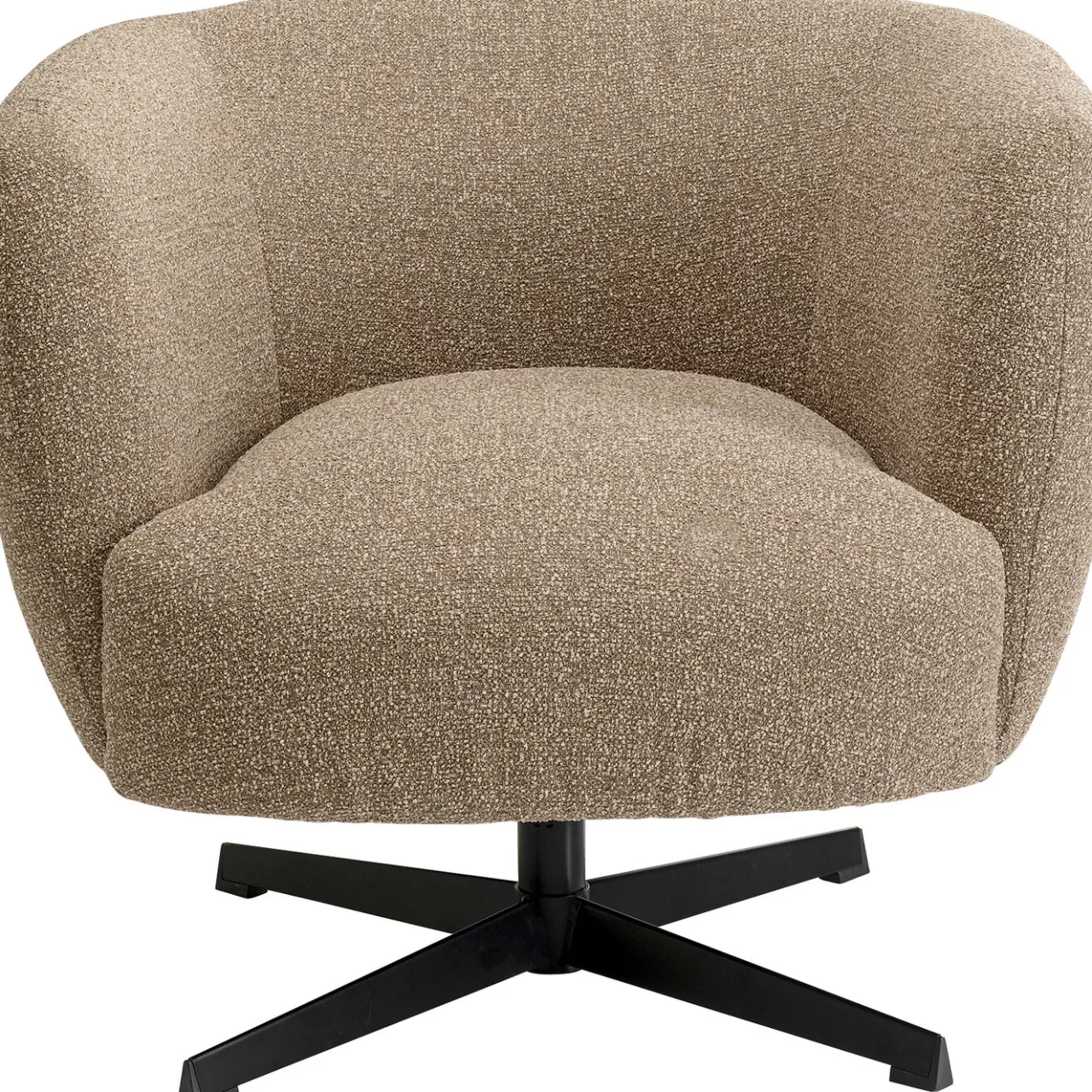 Fauteuil Pivotant Peony Beige*KARE Design Flash Sale