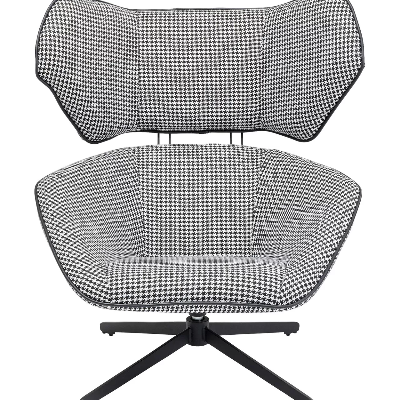 Fauteuil Pivotant Toledo Noir-Blanc*KARE Design Flash Sale