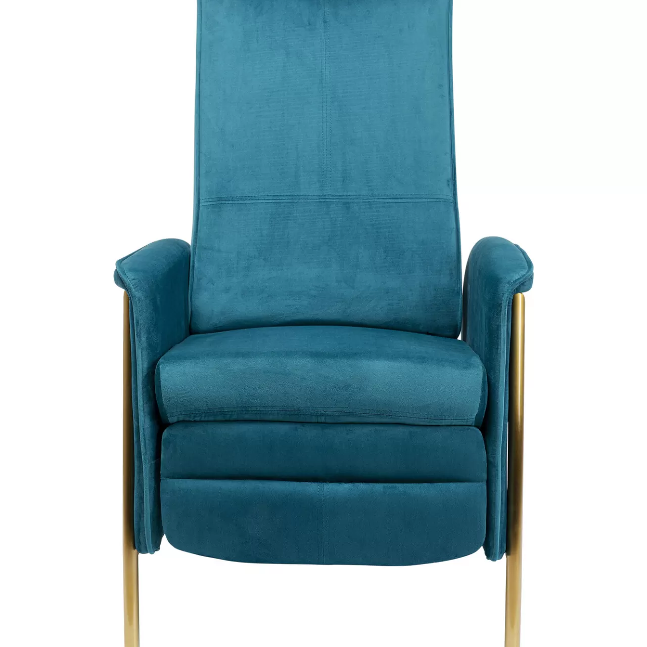 Fauteuil Relax Lazy Velours Bleu*KARE Design Best Sale