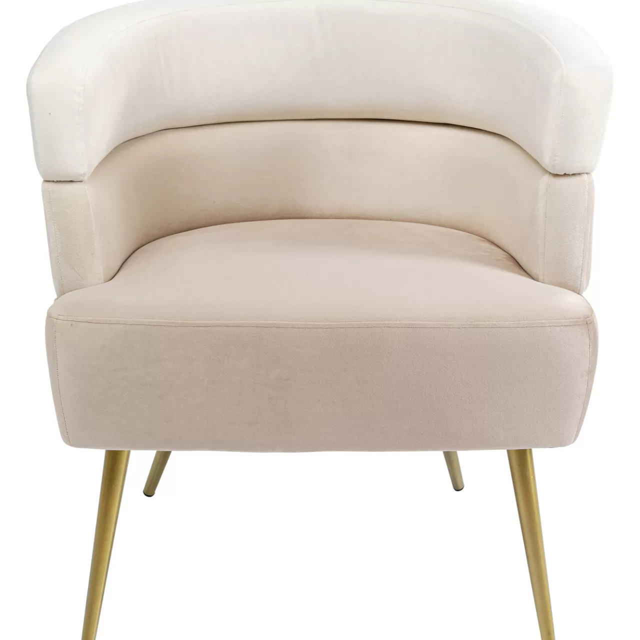 Fauteuil Sandwich Creme*KARE Design Best Sale