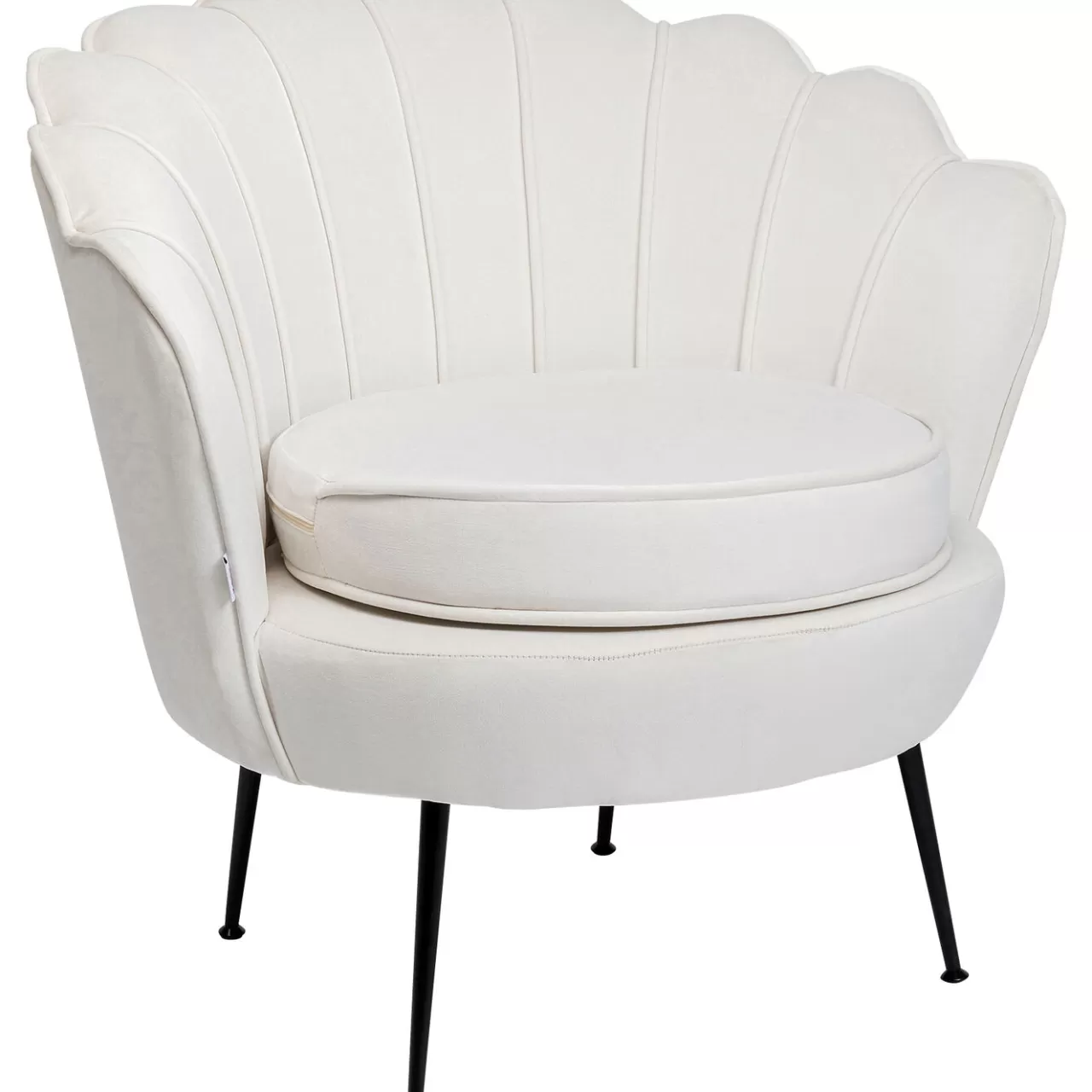 Fauteuil Water Lily Noir Beige*KARE Design Online