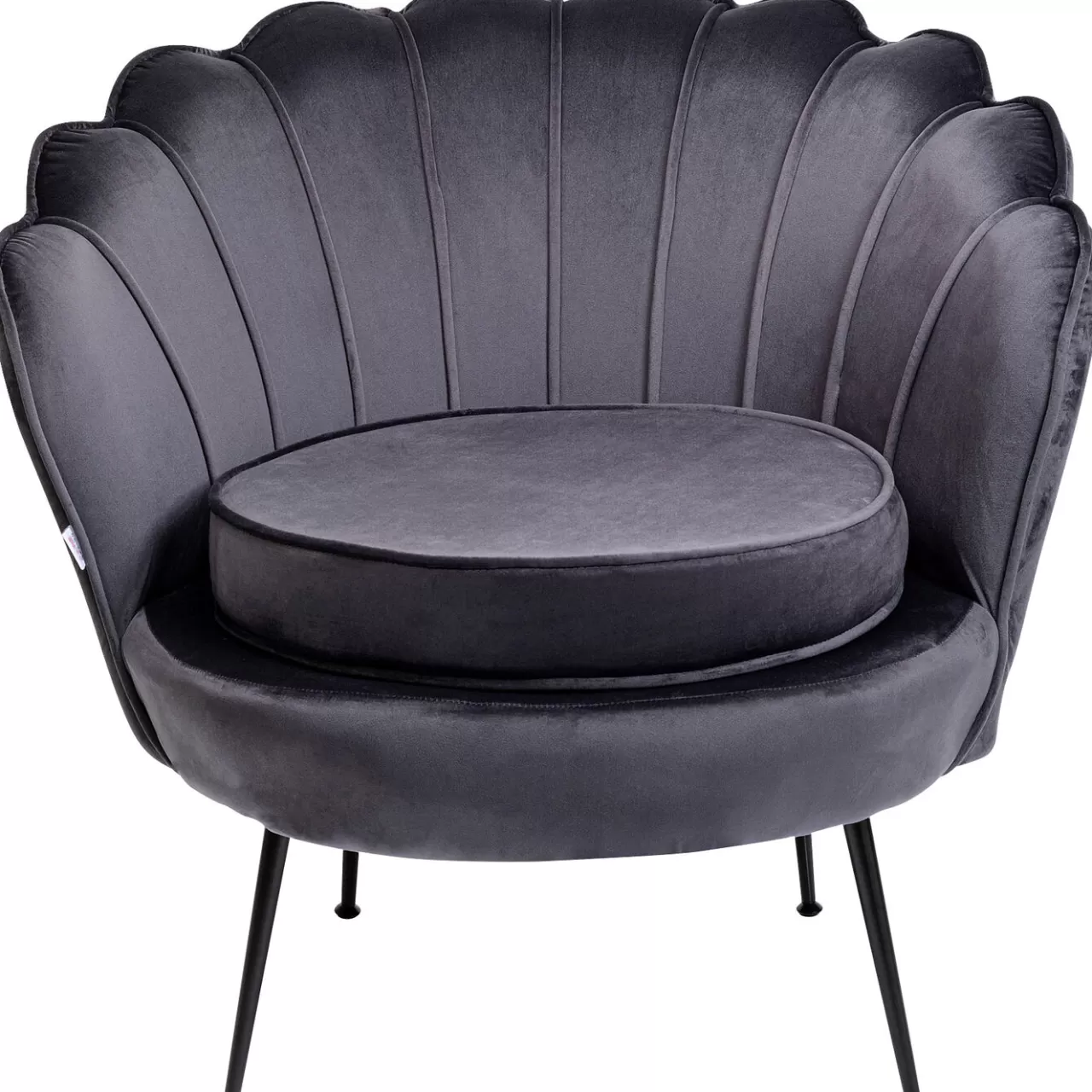 Fauteuil Water Lily Noir Gris*KARE Design Shop