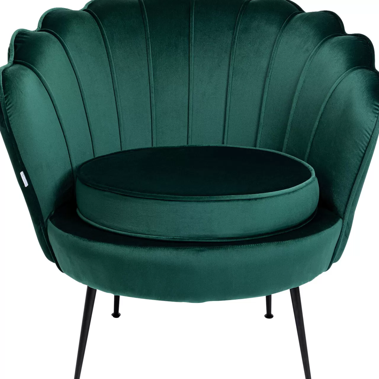 Fauteuil Water Lily Noir Vert Fonce*KARE Design Cheap