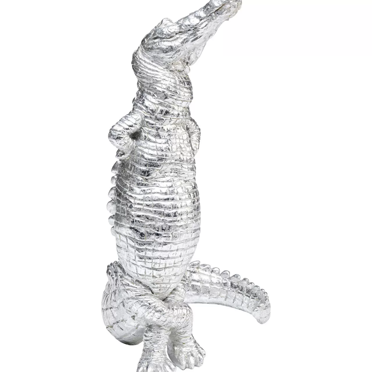 Figurine Déco Alligator Argente 39Cm*KARE Design Cheap