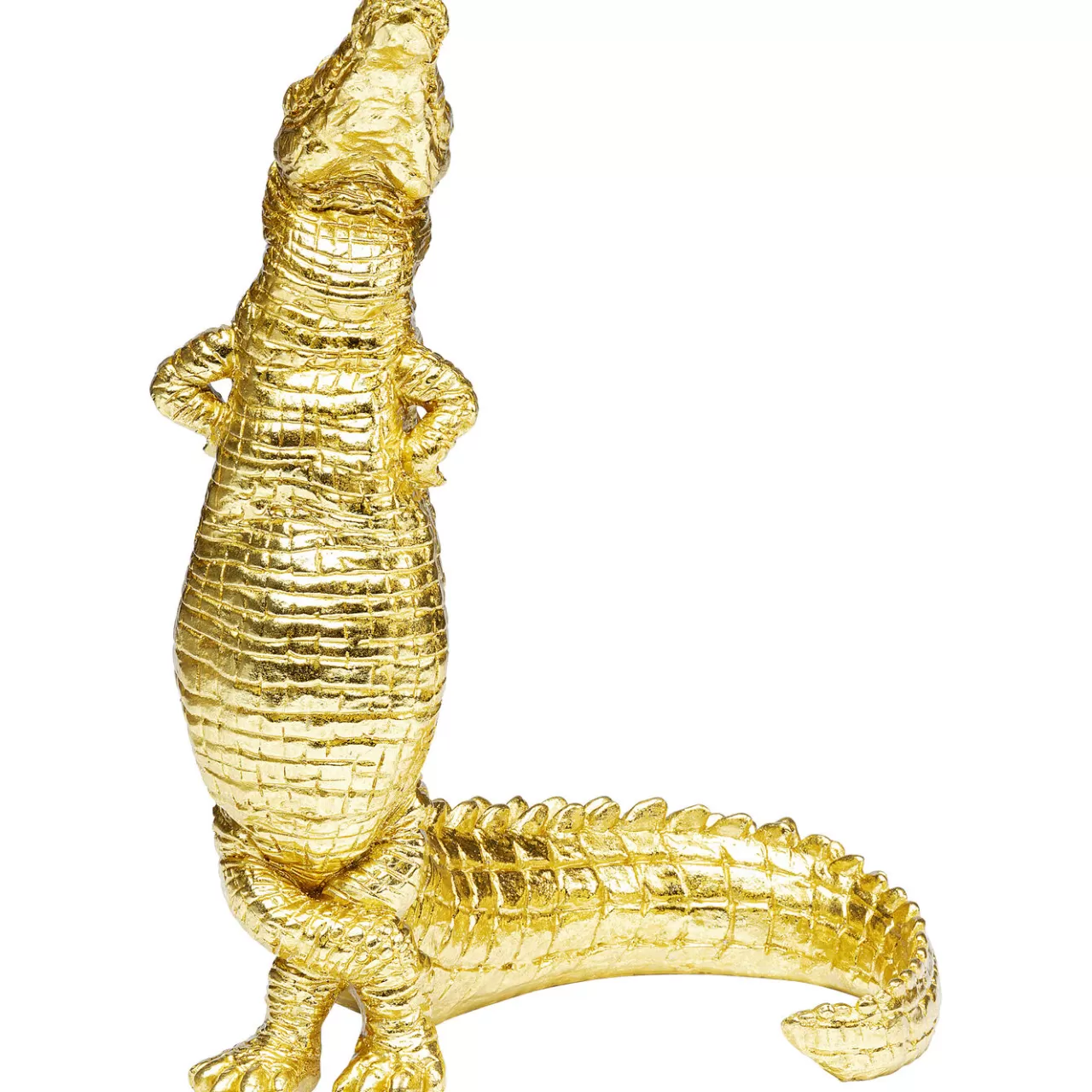 Figurine Déco Alligator Dore 39Cm*KARE Design Shop