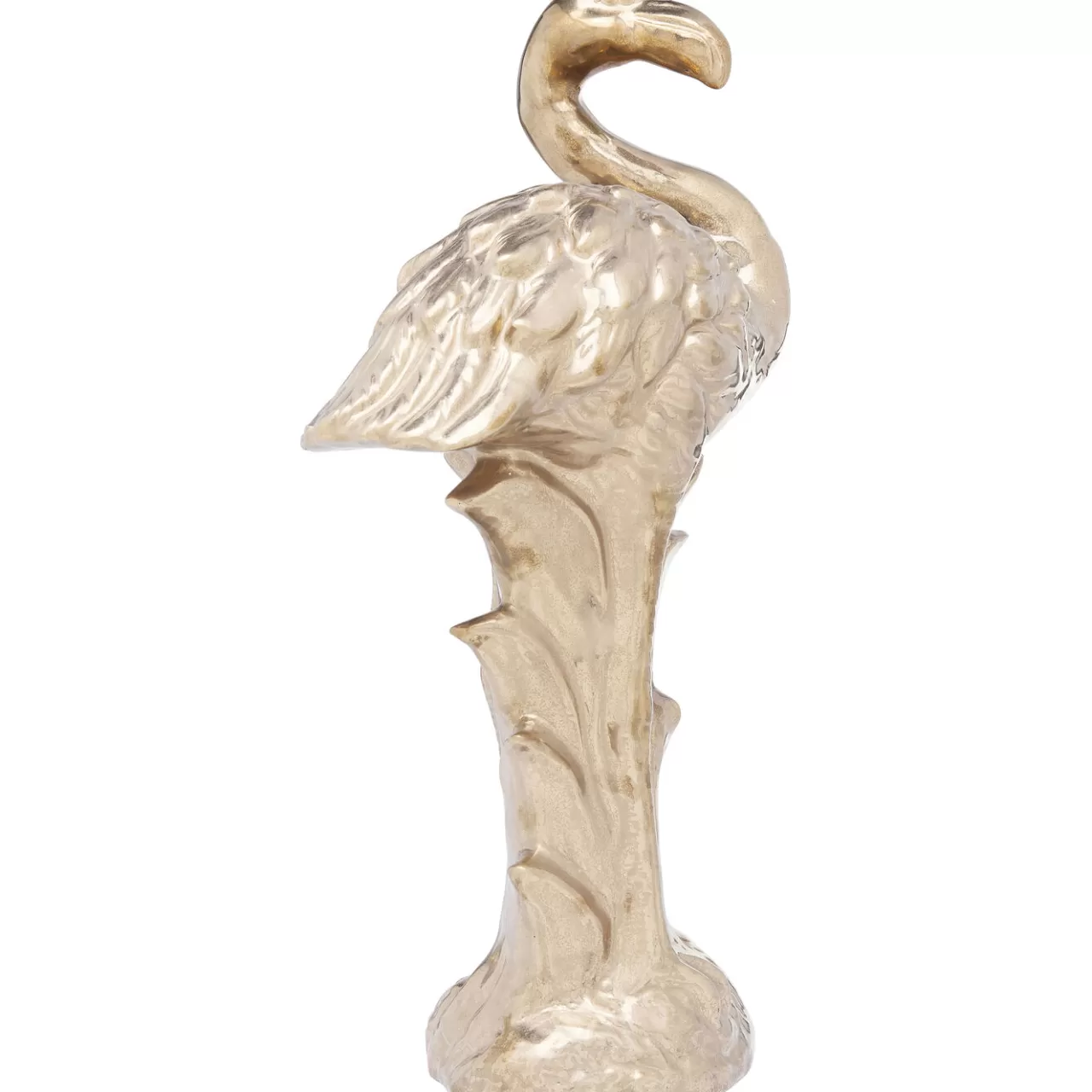 Figurine Décorative Flamingo Front Dore*KARE Design Discount