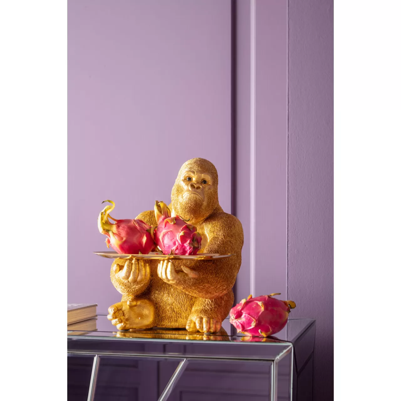 Figurine Décorative Gorilla Butler 37Cm*KARE Design Hot