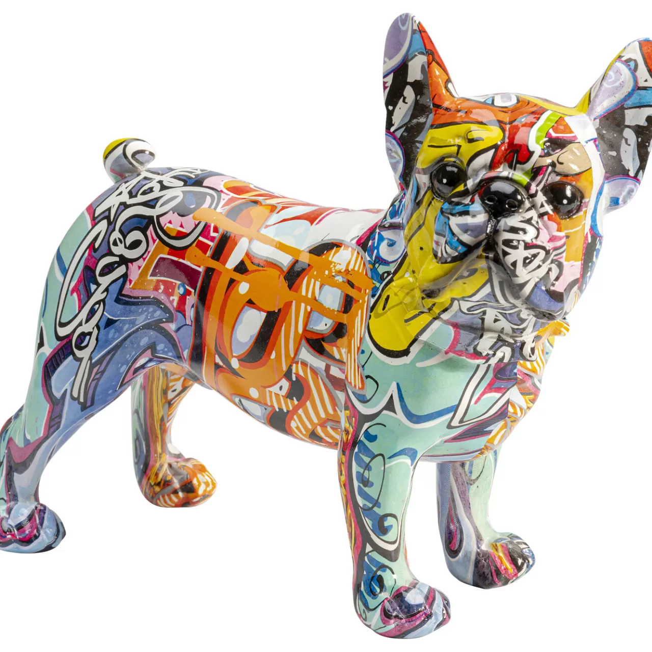 Figurine Décorative Grafitti Dog 24Cm*KARE Design Online