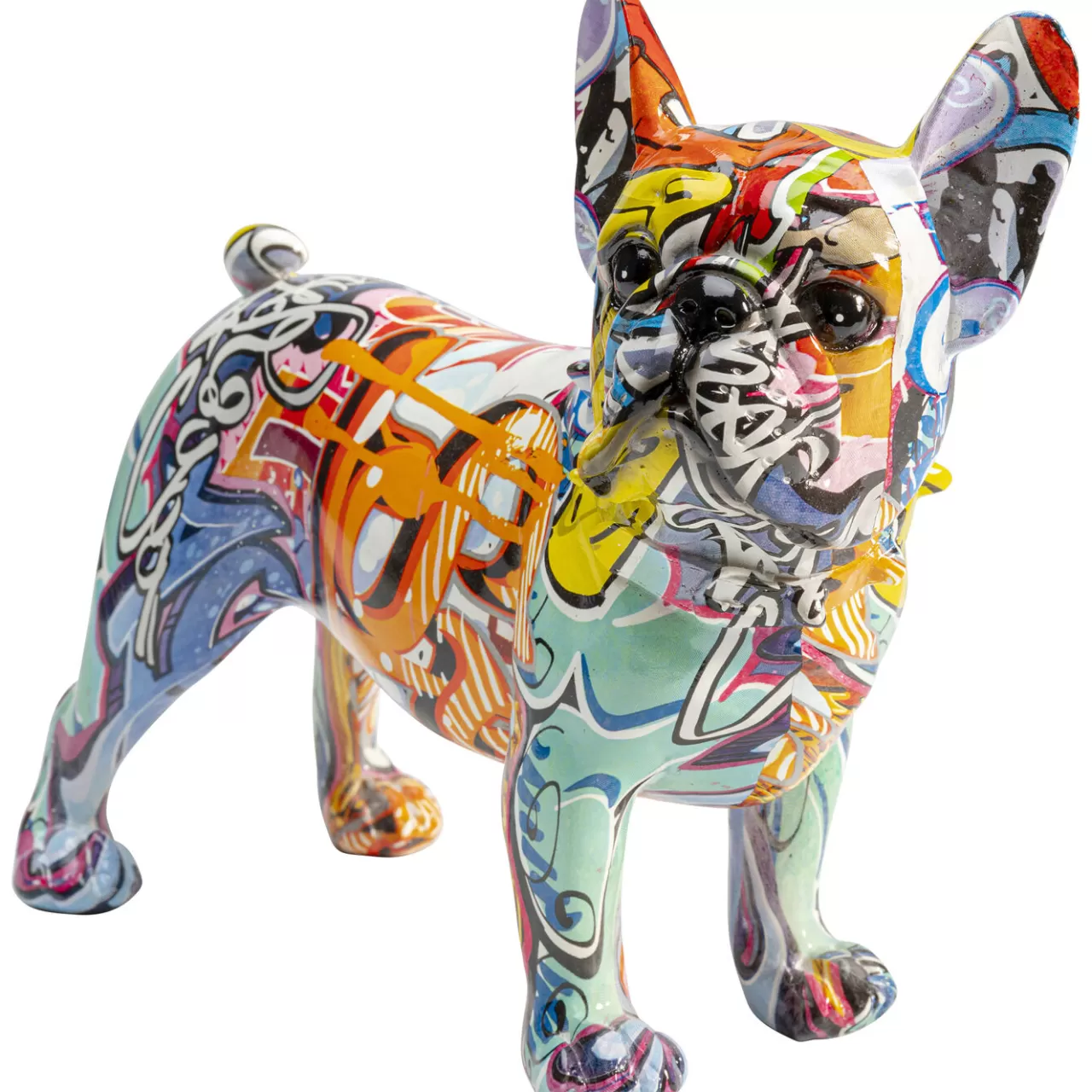 Figurine Décorative Grafitti Dog 24Cm*KARE Design Online