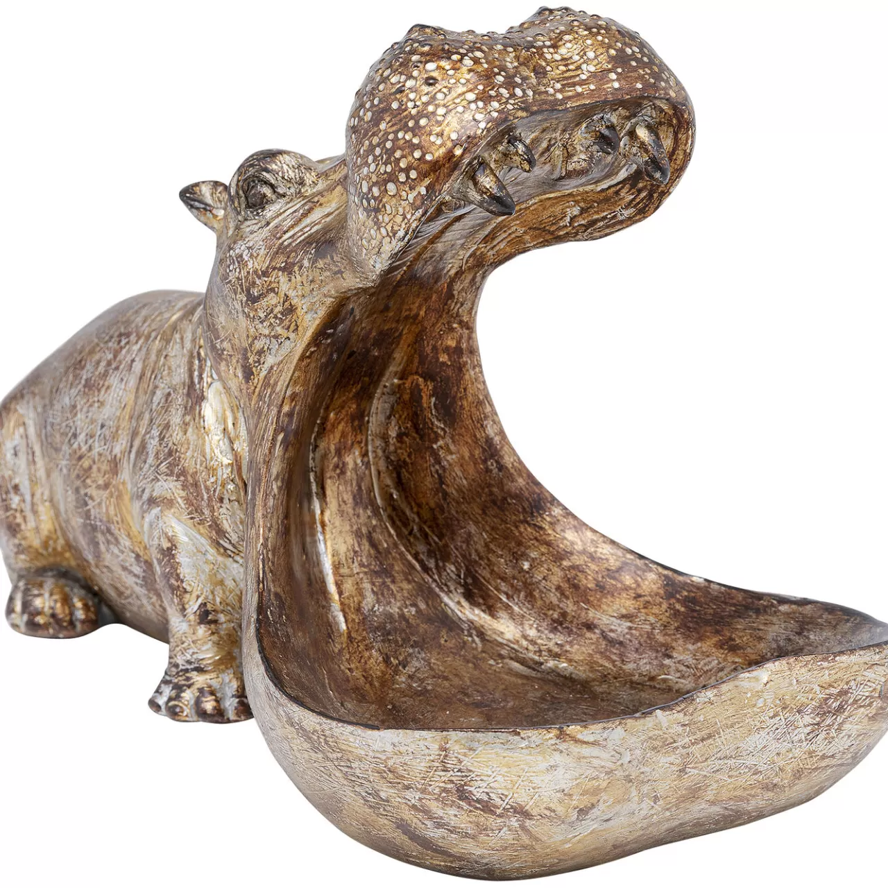 Figurine Décorative Hungry Hippo 27Cm*KARE Design Discount