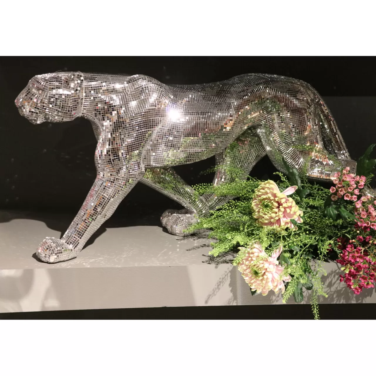 Figurine Décorative Leopard Mosaic 95Cm*KARE Design Online