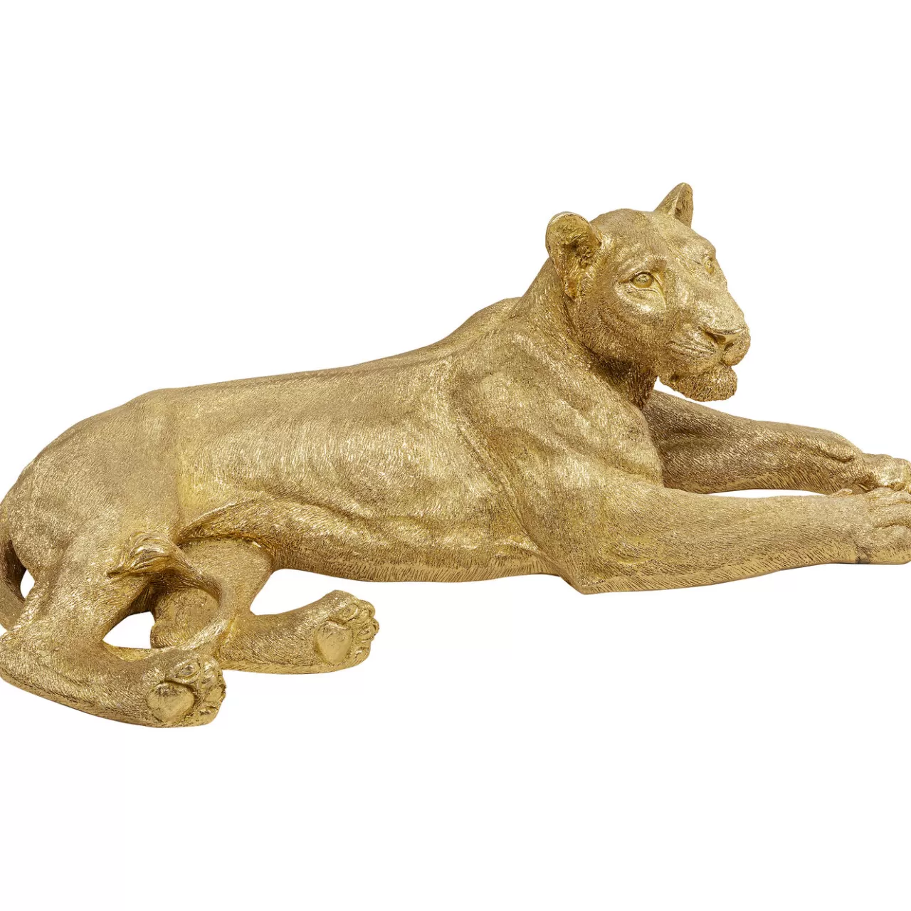 Figurine Décorative Lion Dore 113Cm*KARE Design New