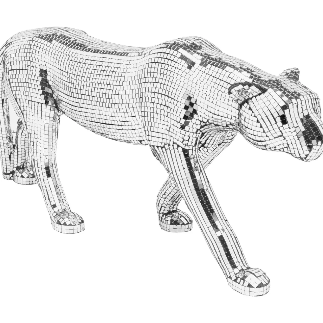 Figurine Décorative Mosaic Walking Leopard 32*KARE Design New