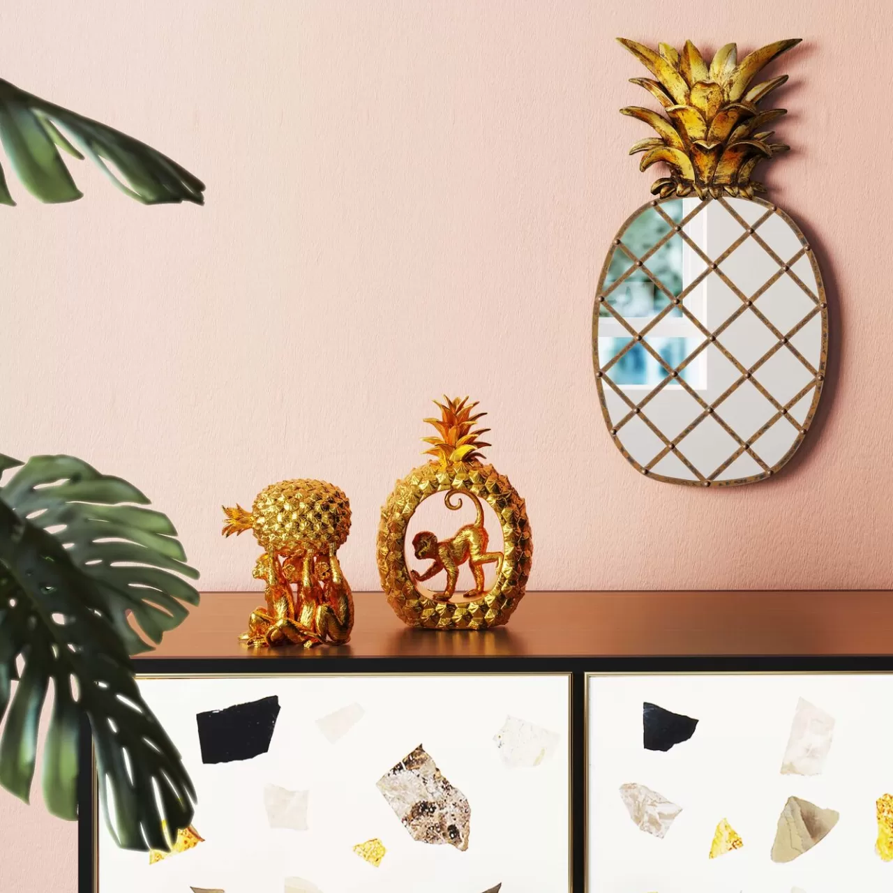 Figurine Décorative Pineapple Treasure 16Cm*KARE Design Shop