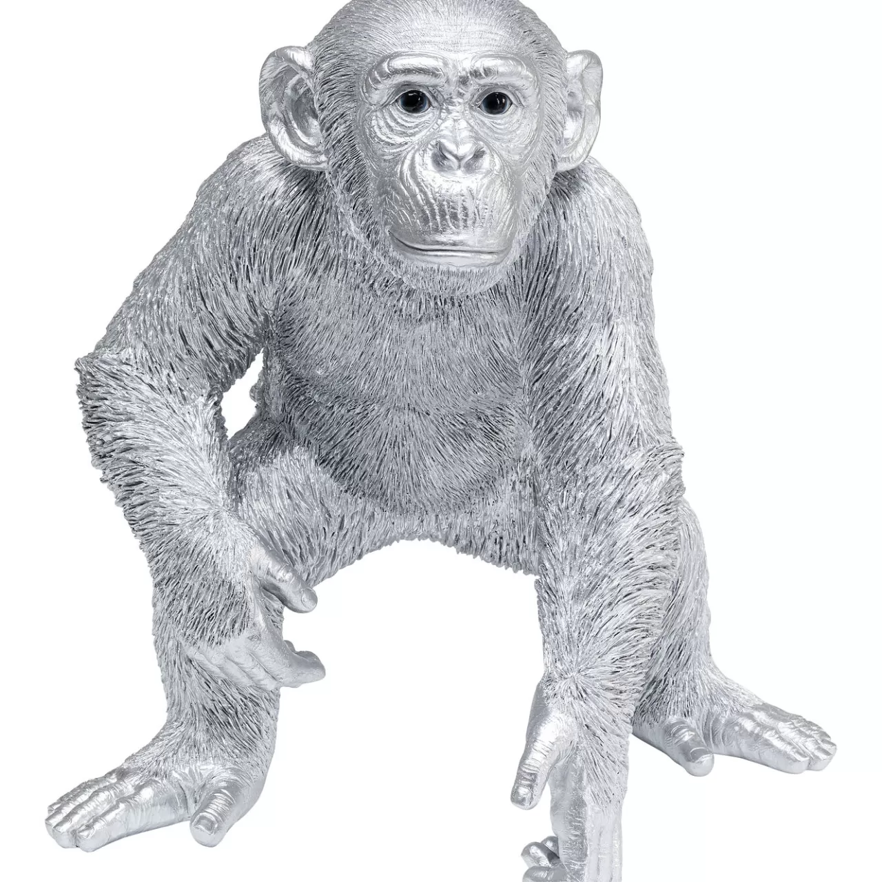 Figurine Décorative Playing Ape Argente 50Cm*KARE Design Hot