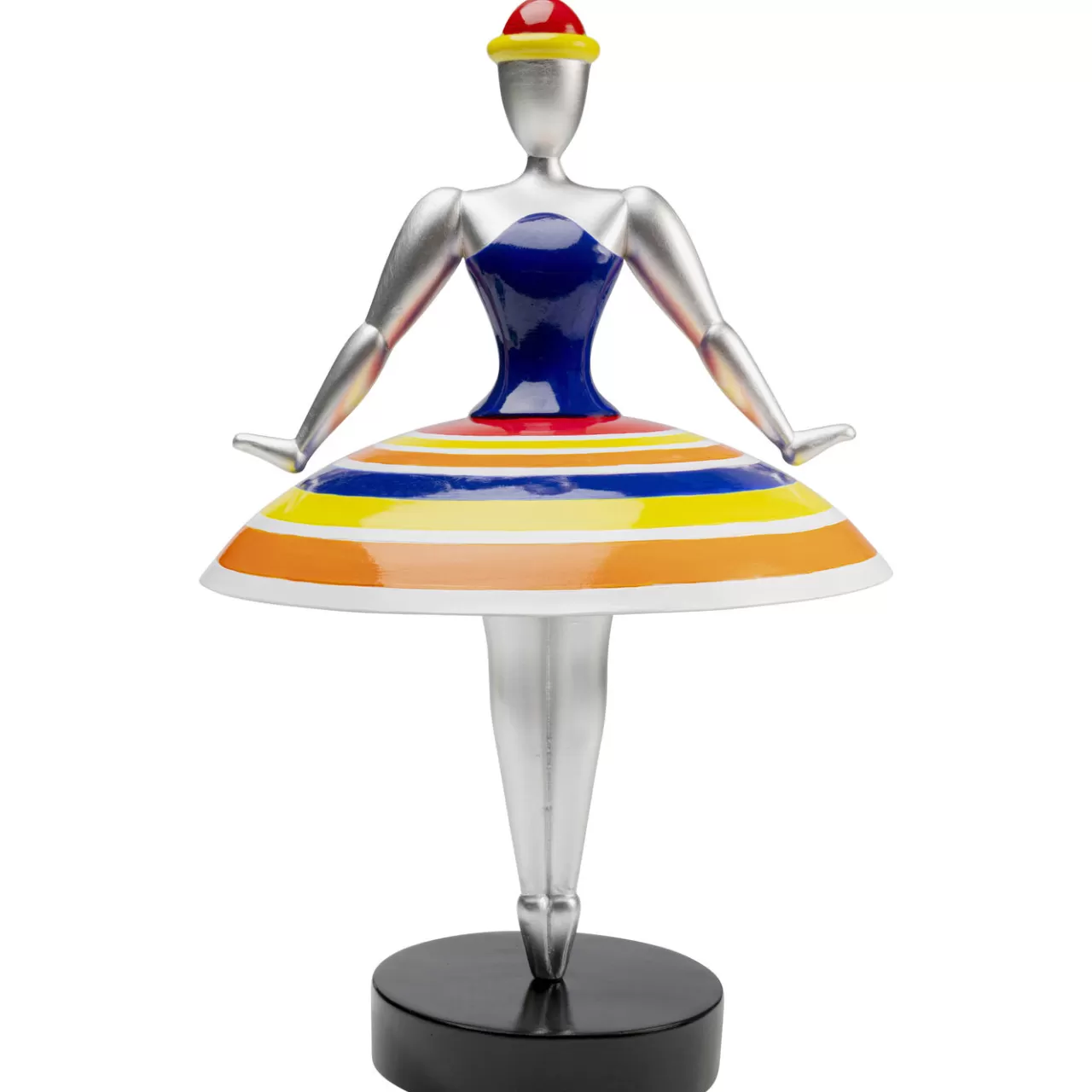 Figurine Décorative Primaballerina Stripes 35Cm*KARE Design Clearance