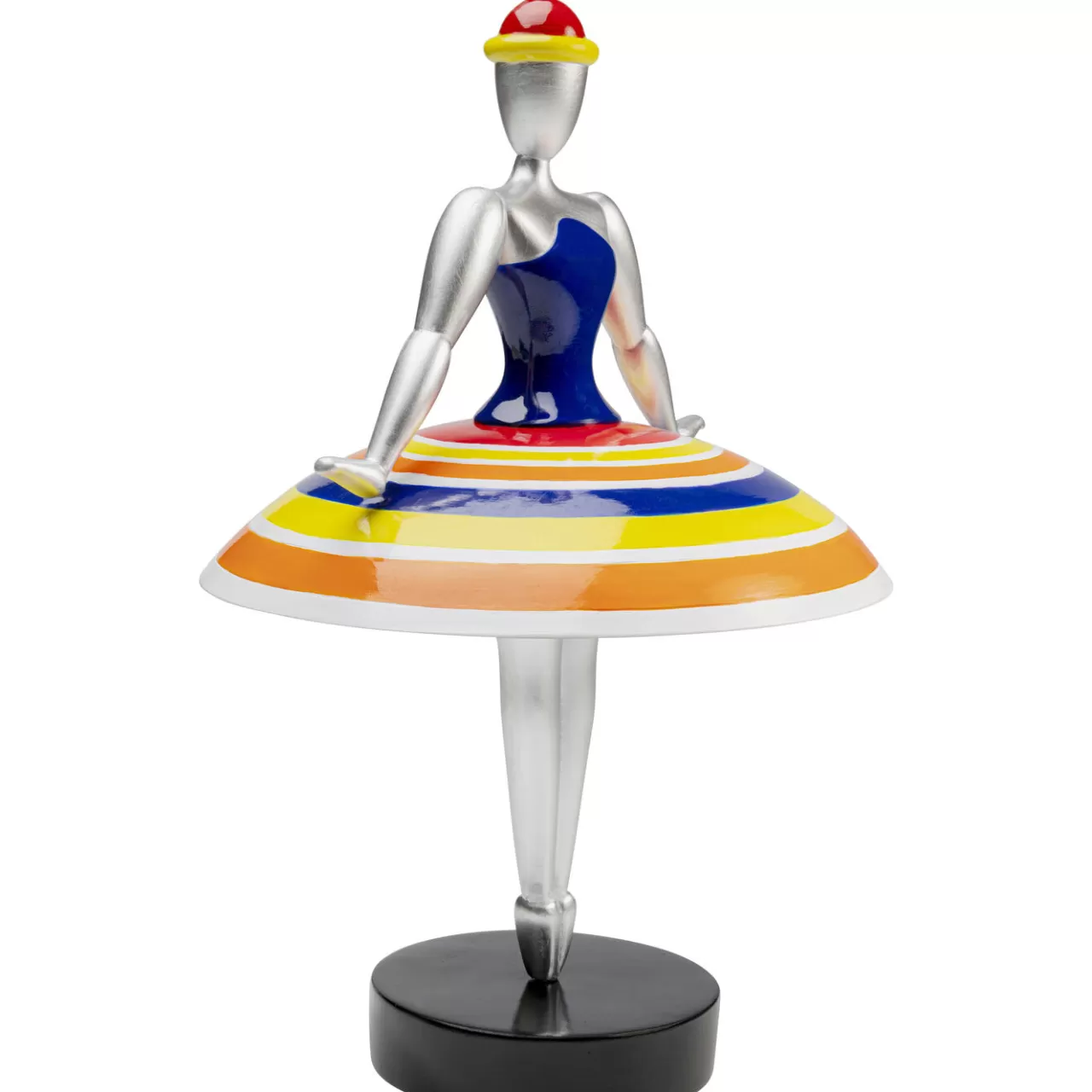 Figurine Décorative Primaballerina Stripes 35Cm*KARE Design Clearance