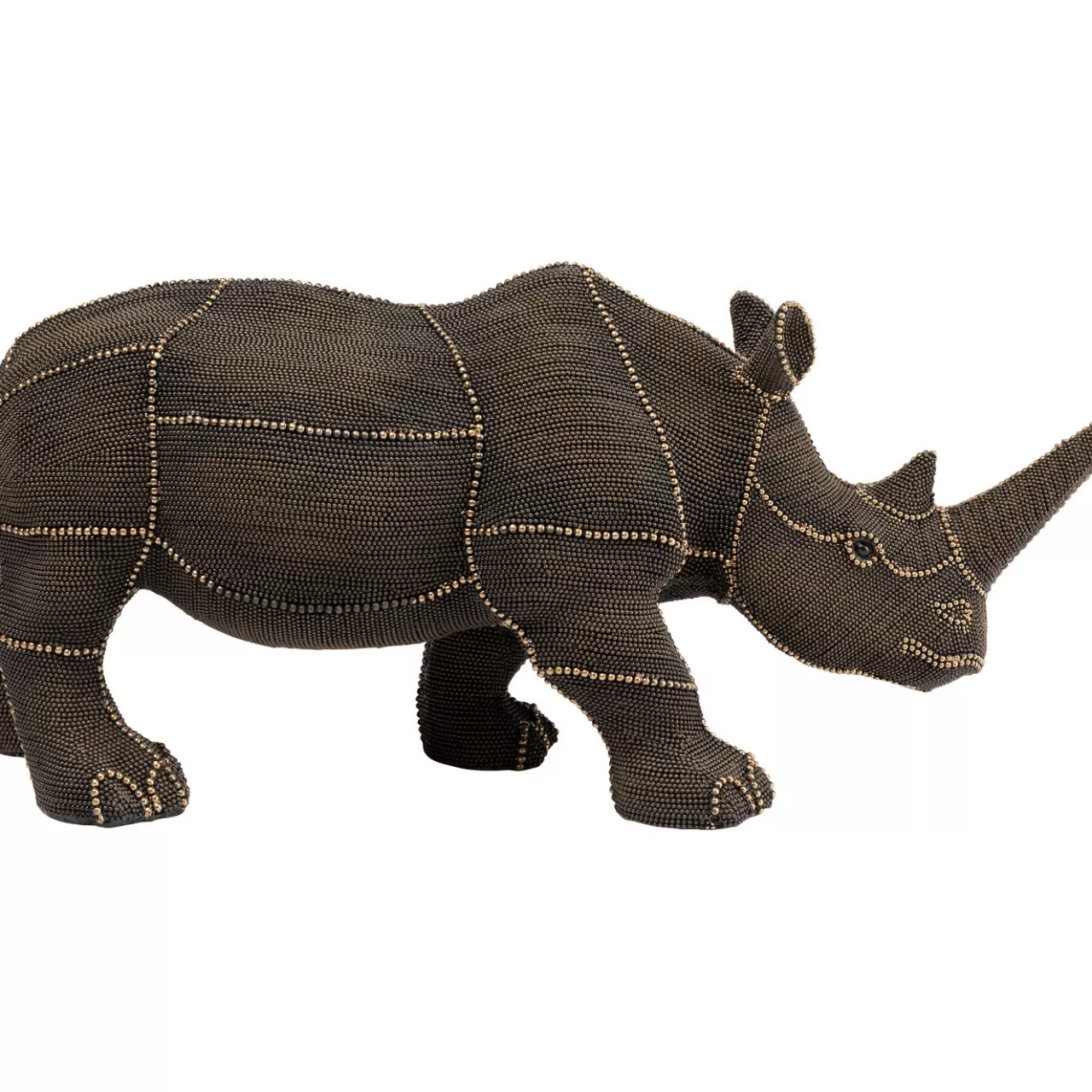 Figurine Décorative Rhino Rivets Pearls 25Cm*KARE Design Flash Sale