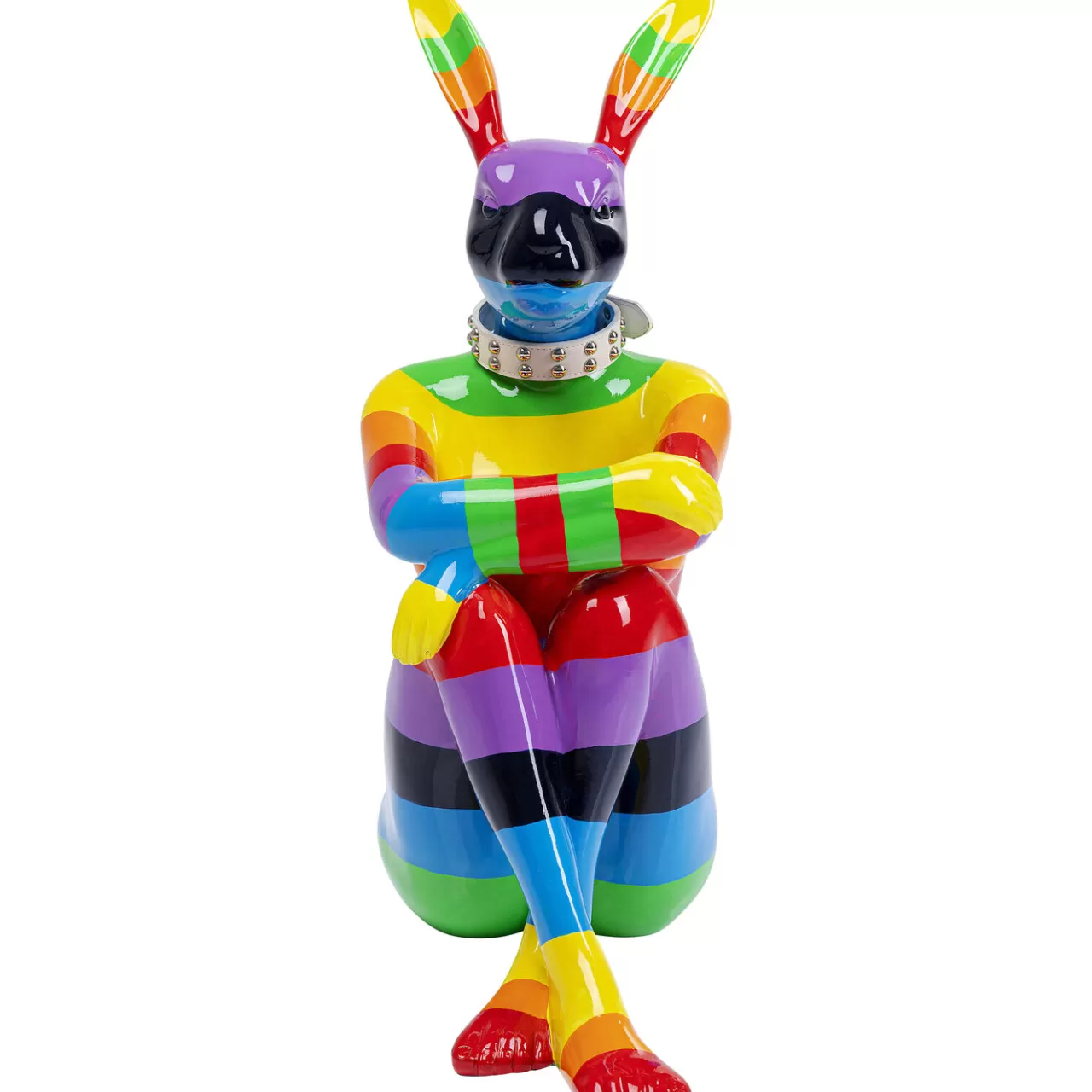 Figurine Décorative Sitting Rabbit Rainbow 80*KARE Design Online