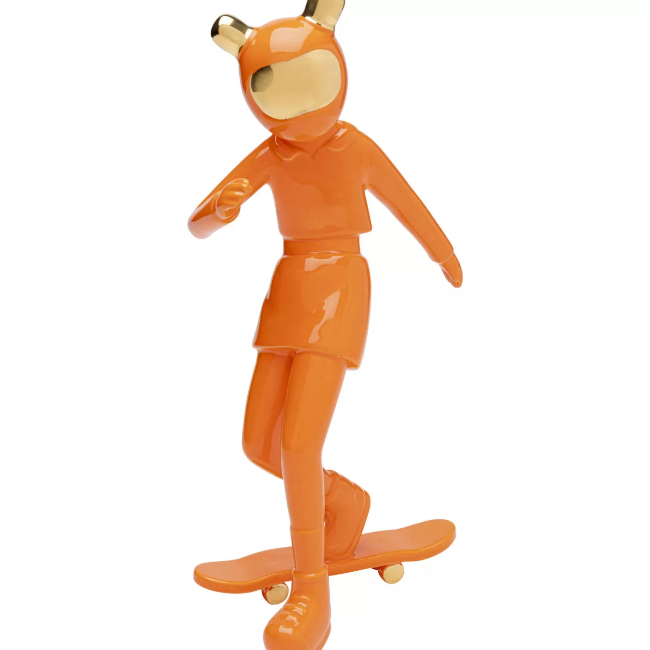 Figurine Décorative Skating Astronaut Orange*KARE Design Online