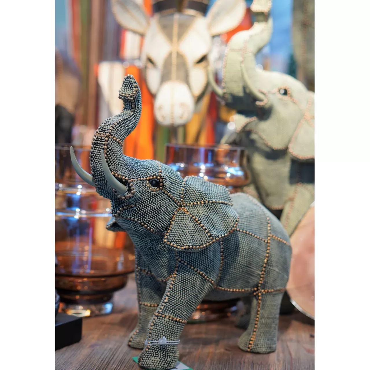 Figurine Décorative Walking Elephant Pearls*KARE Design Shop