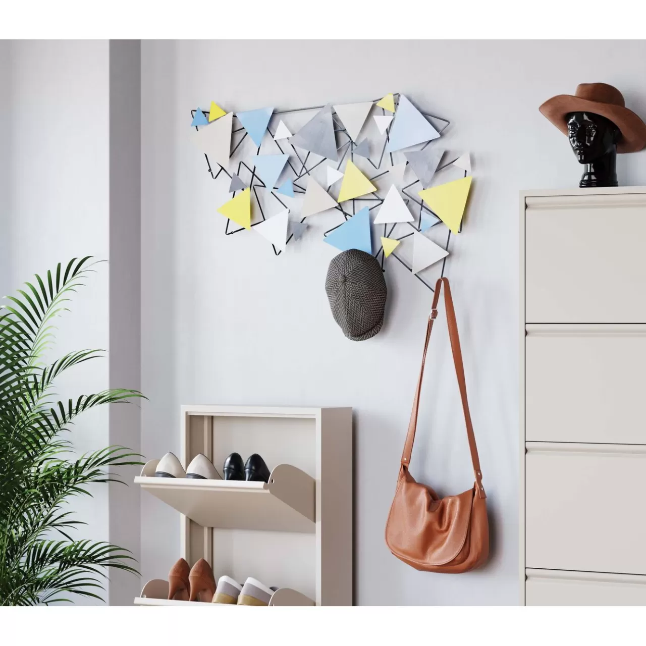 Garderobe Murale Wireframe Trigon 100Cm*KARE Design Online