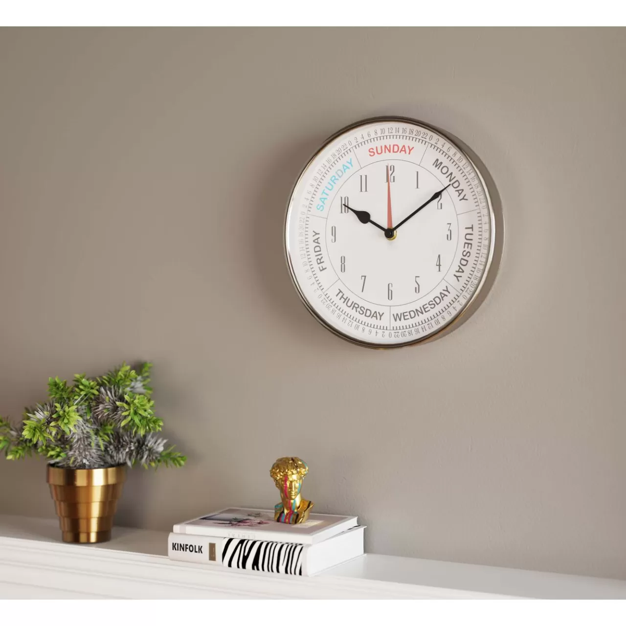 Horloge Murale Barometer O30Cm*KARE Design Sale