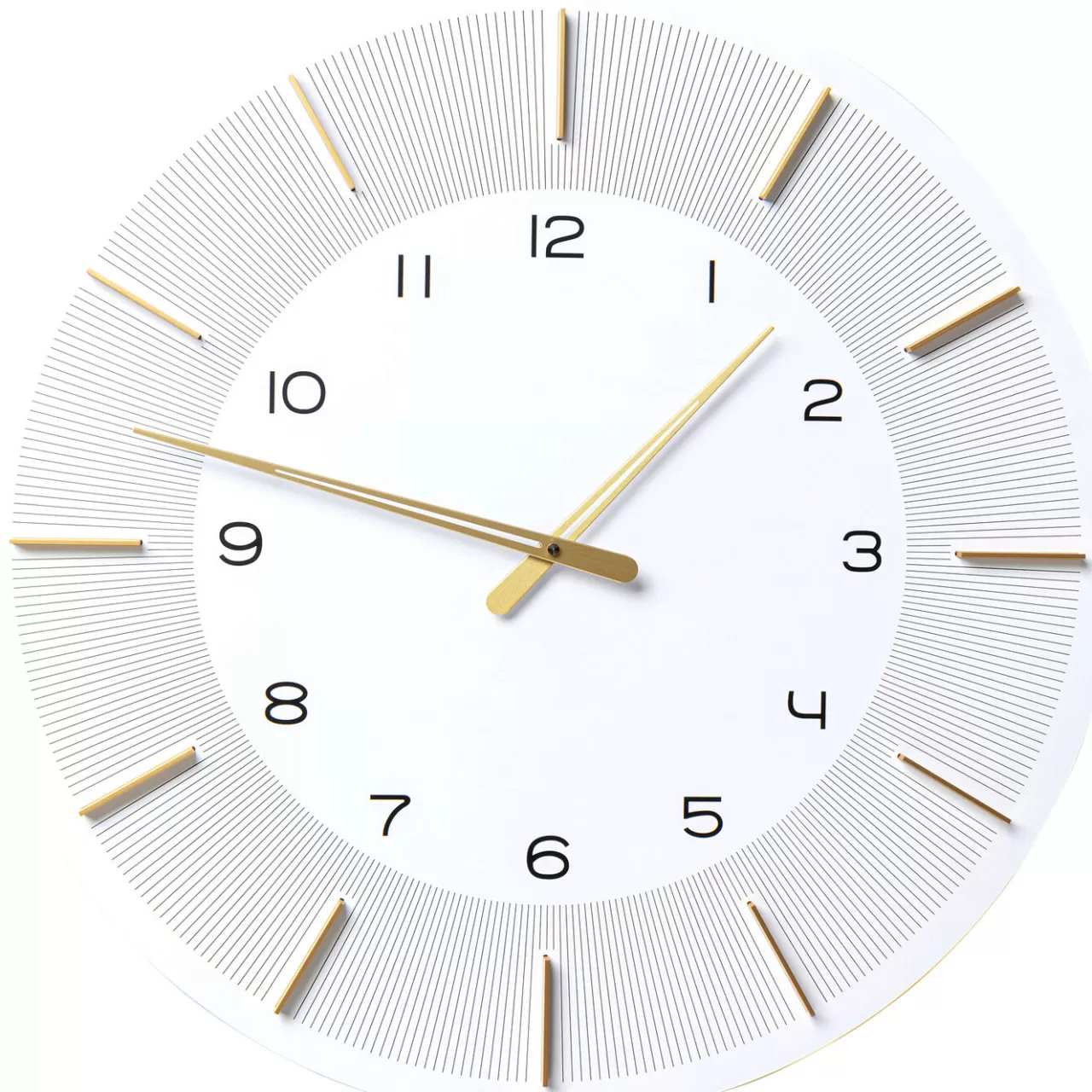 Horloge Murale Lio Blanc O60Cm*KARE Design Best