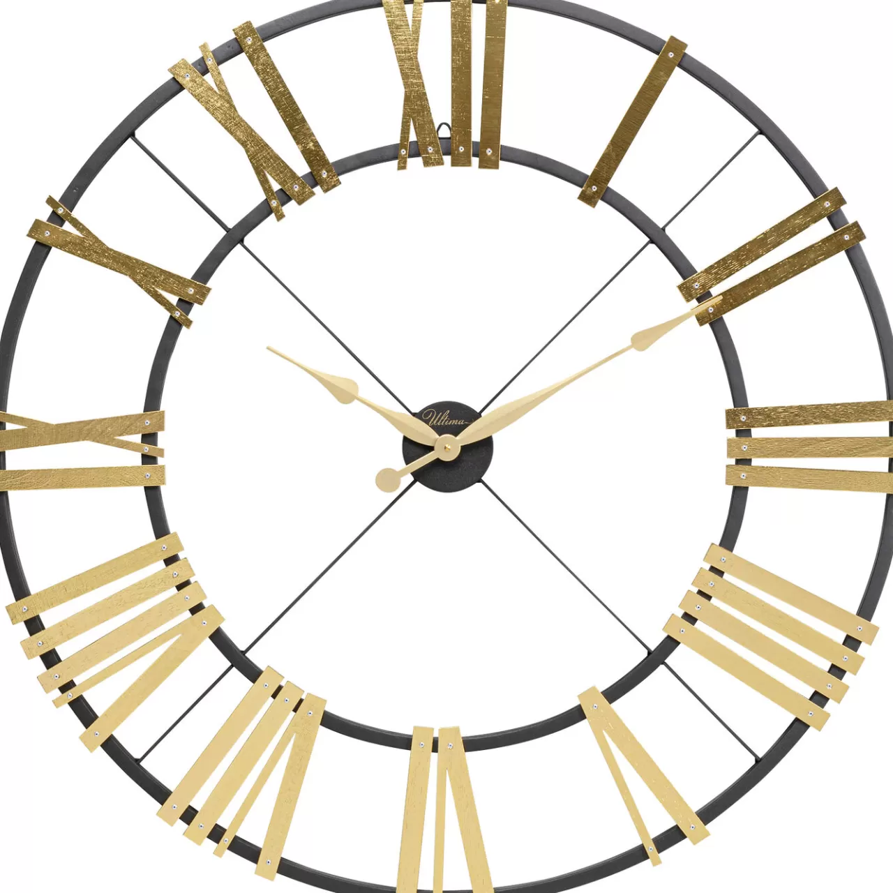 Horloge Murale Nevio Laiton O95Cm*KARE Design Online