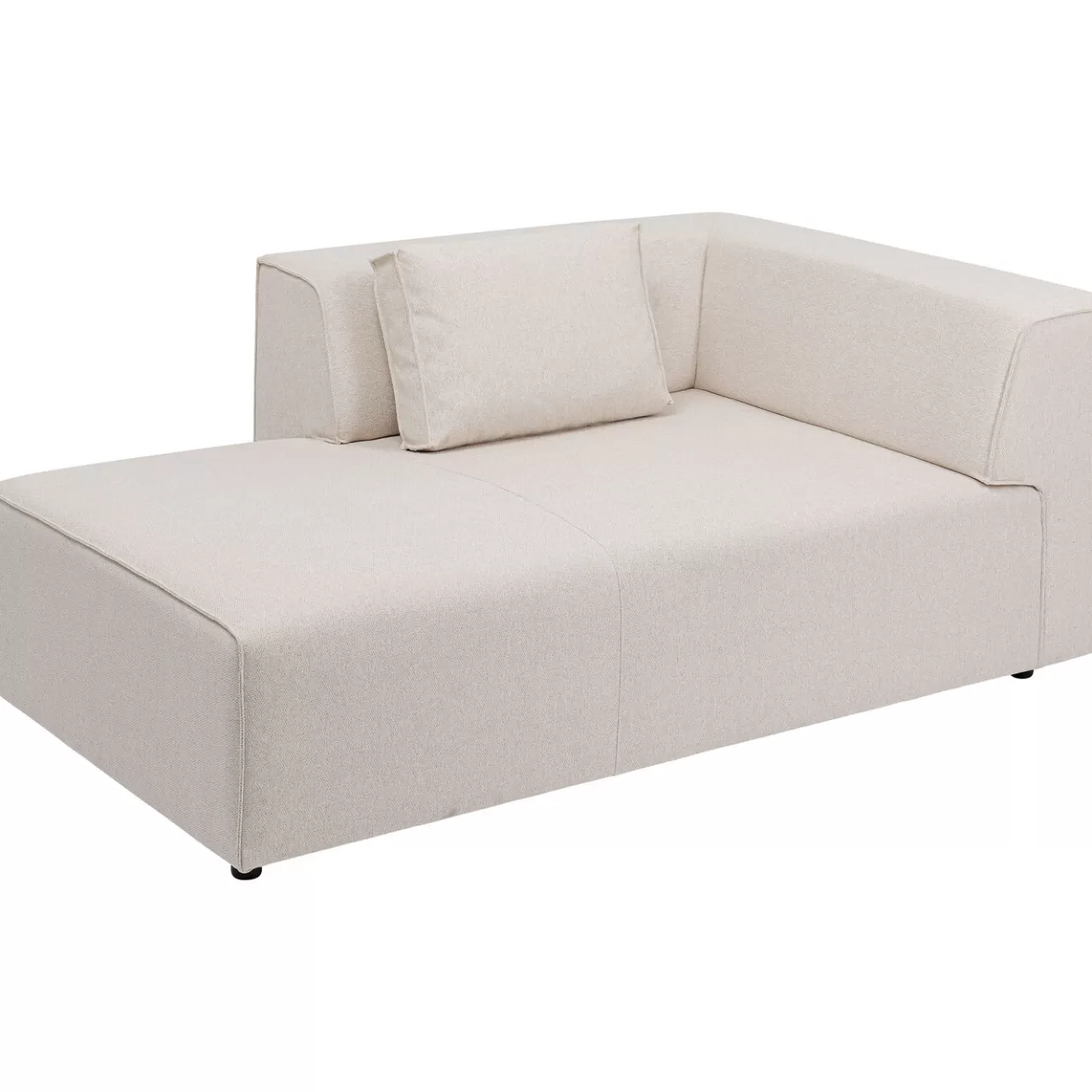 Infinity Éléments Meridienne Gauche Creme 182Cm*KARE Design Discount