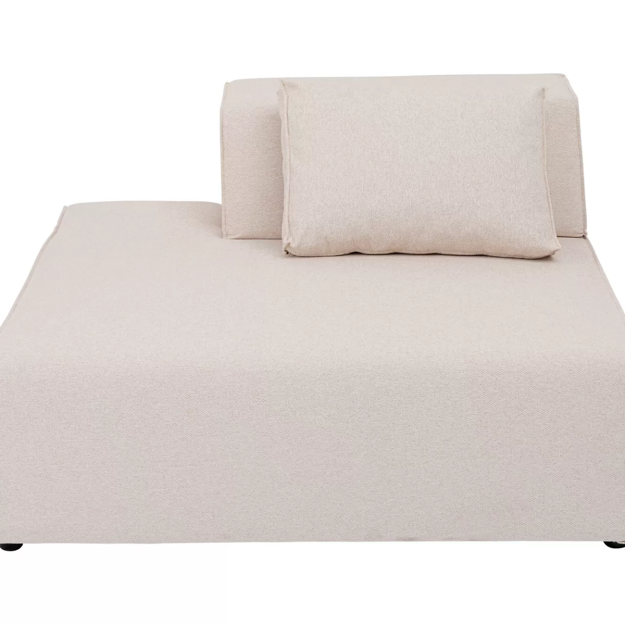 Infinity Éléments Meridienne Gauche Semi Creme 120*KARE Design Cheap