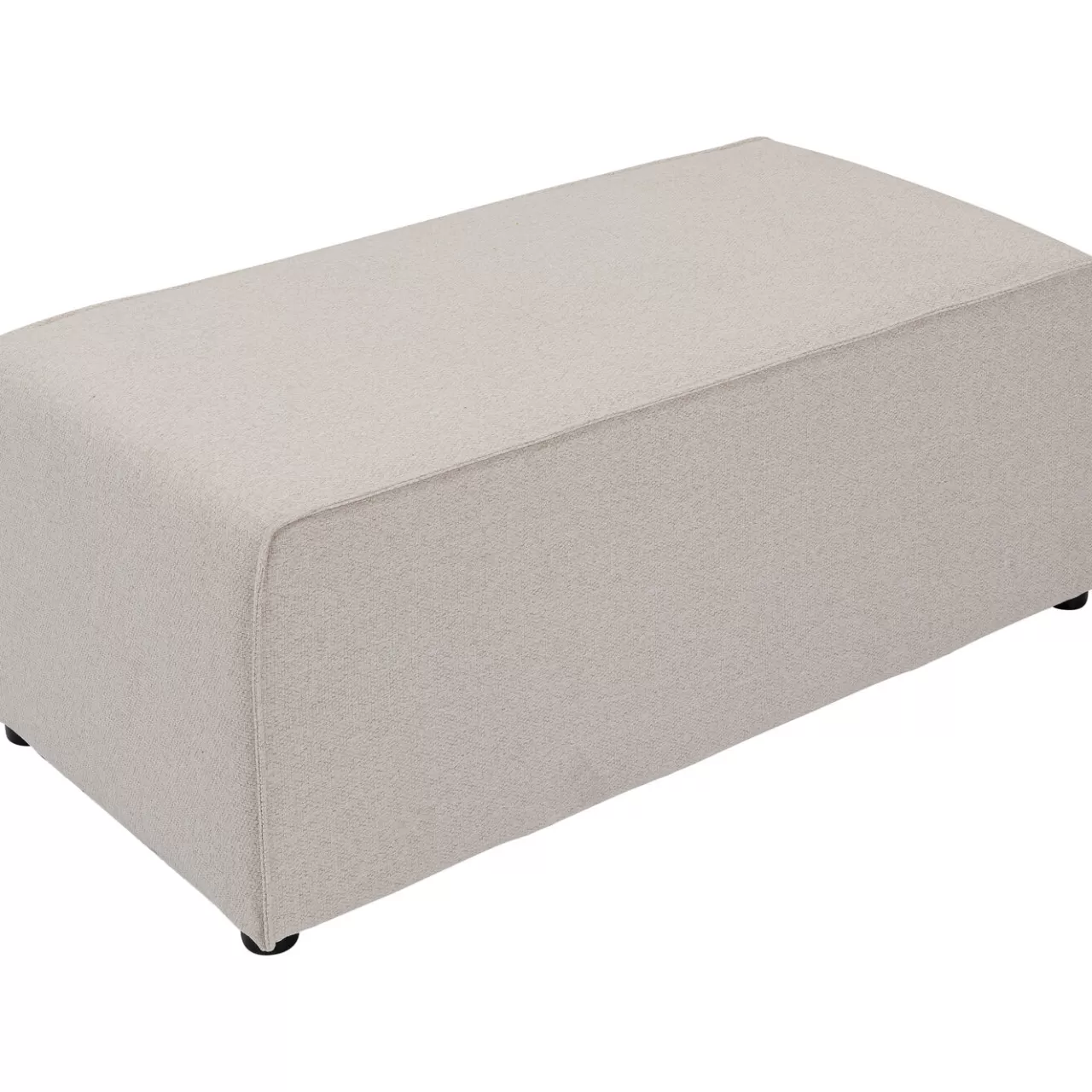 Infinity Éléments Pouf Creme 50X100Cm*KARE Design Best