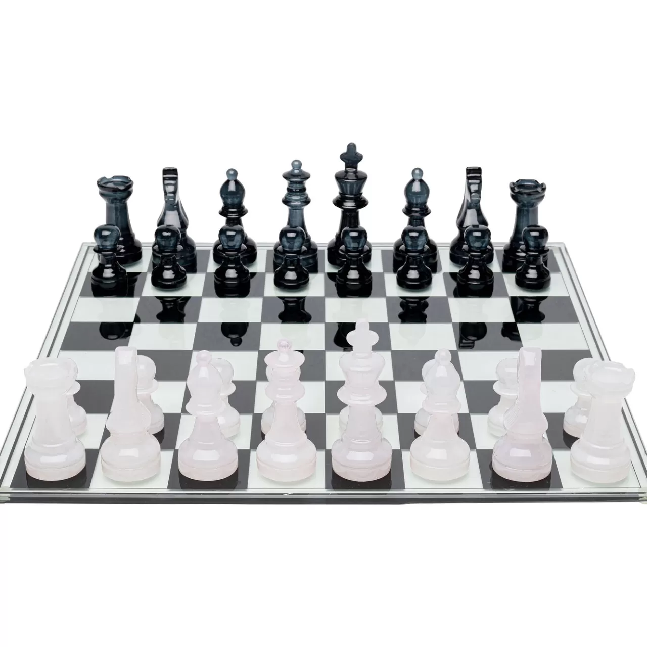 Jeu D Echecs Chess Transparent 60X60Cm*KARE Design Best