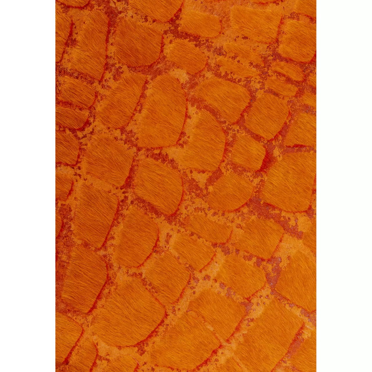 K&F Tapis Croco Orange 167X226Cm*KARE Design Hot