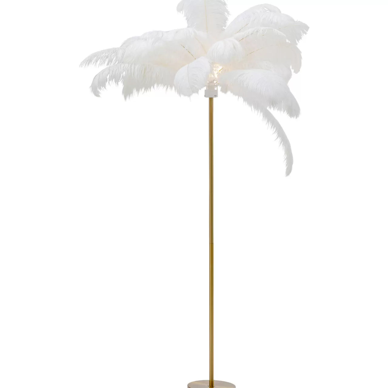 Lampadaire Feather Palm Blanc 165Cm*KARE Design Clearance