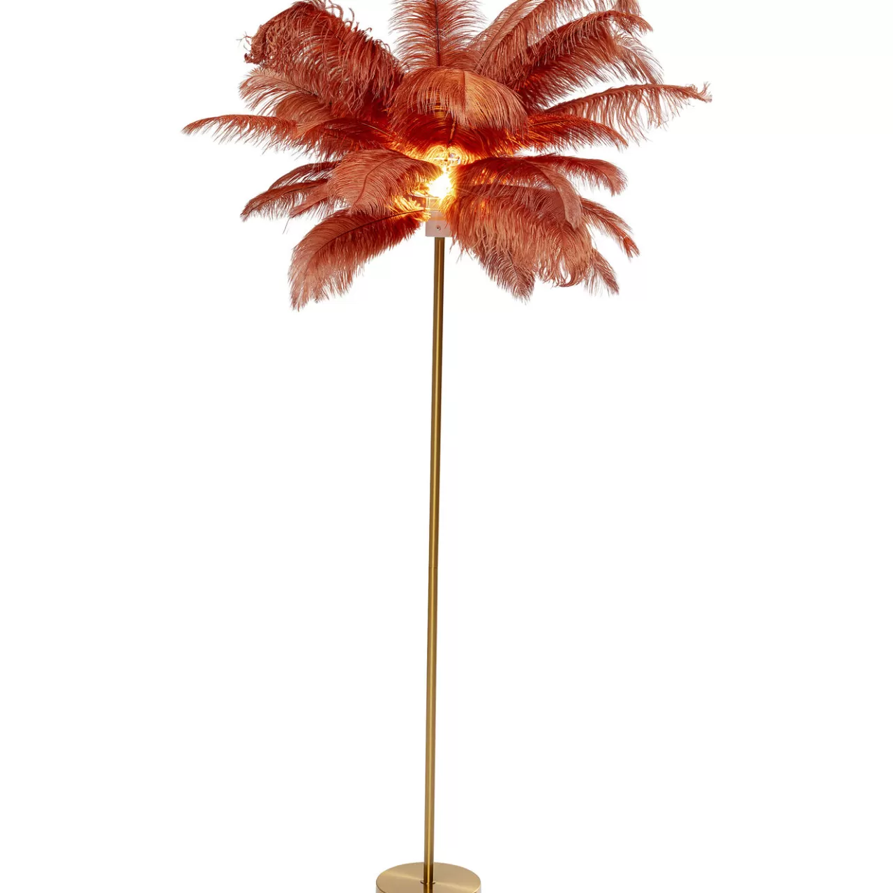 Lampadaire Feather Palm Rusty Red 165Cm*KARE Design Discount