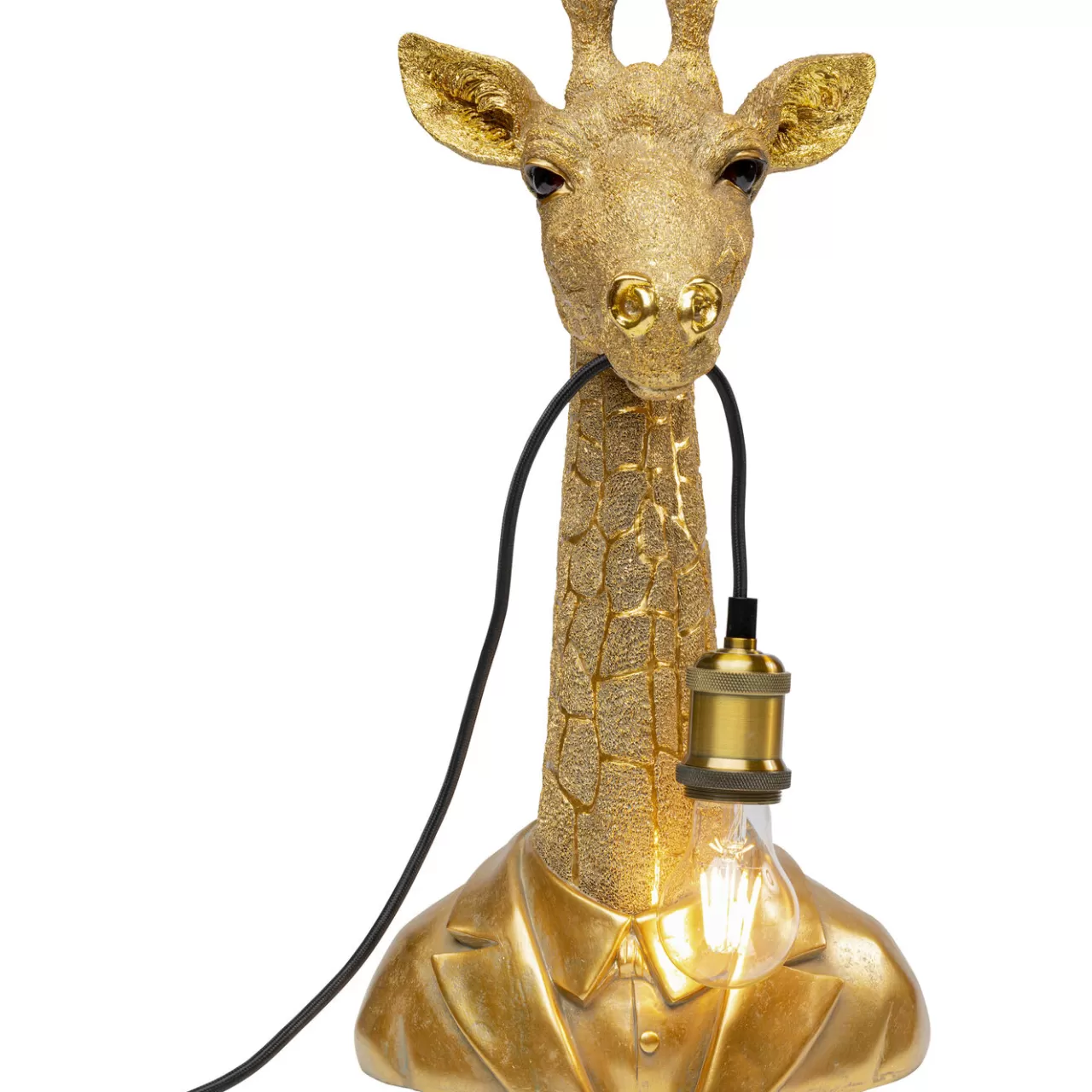 Lampe A Poser Animal Giraffe Dore 50Cm*KARE Design Cheap