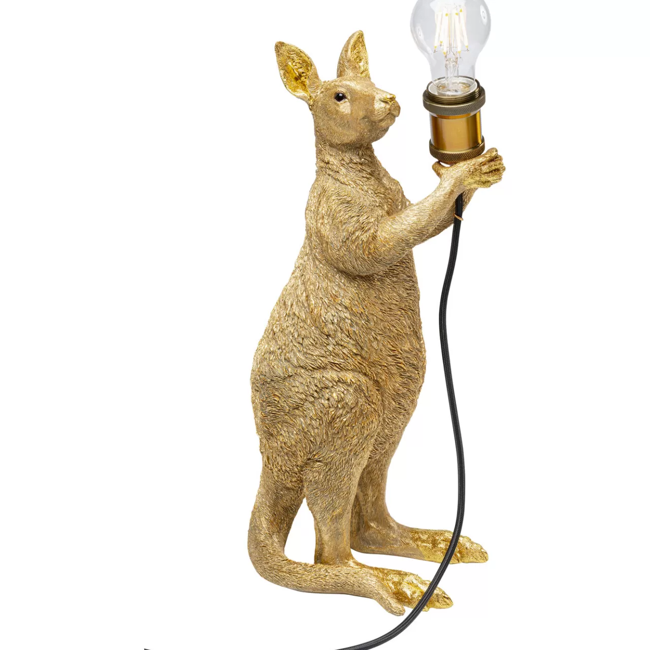 Lampe A Poser Animal Kangaroo Dore 46Cm*KARE Design Outlet