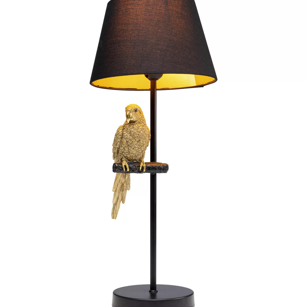 Lampe A Poser Animal Parrot Dore 56Cm*KARE Design Cheap