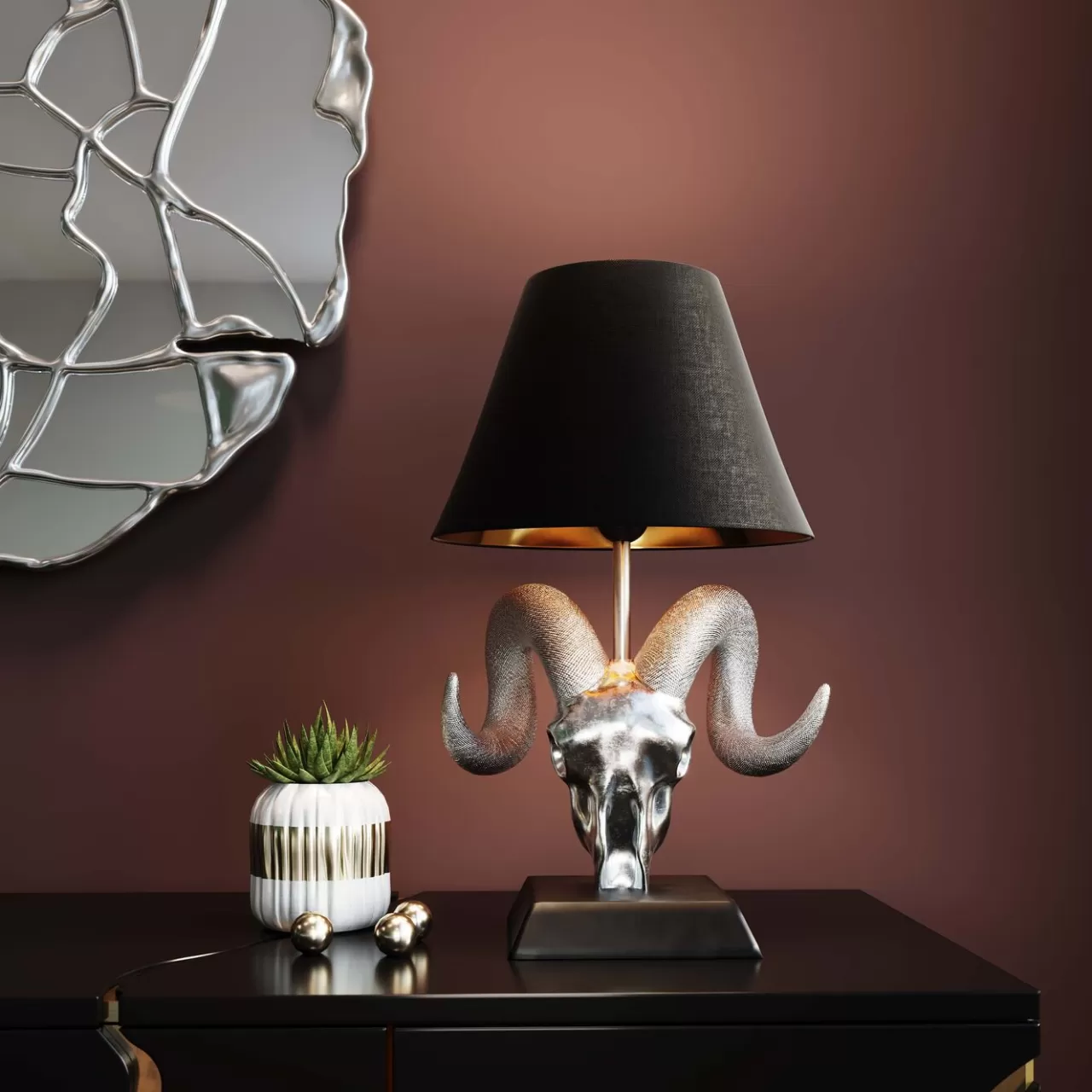 Lampe A Poser Antler Davos 44Cm*KARE Design Store