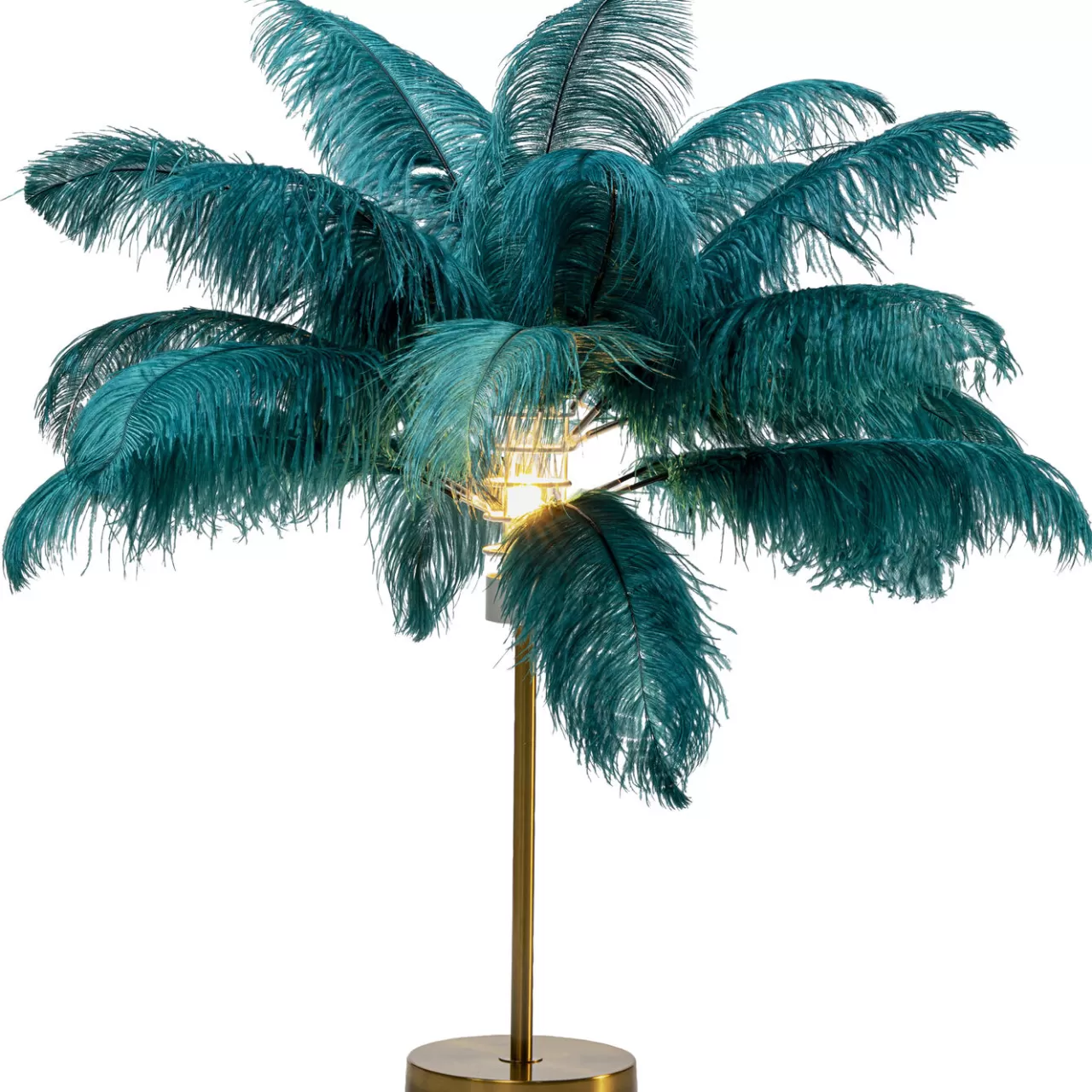 Lampe A Poser Feather Palm Vert 60Cm*KARE Design Hot