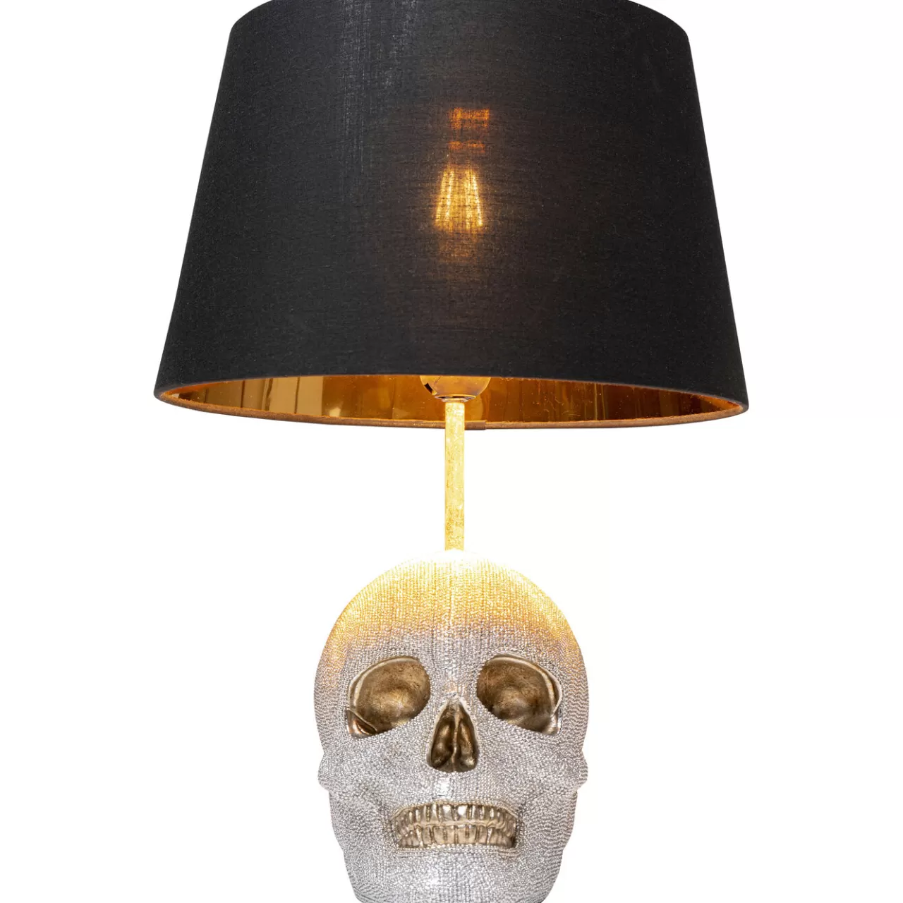 Lampe A Poser Skull Crystals Front 44Cm*KARE Design Best