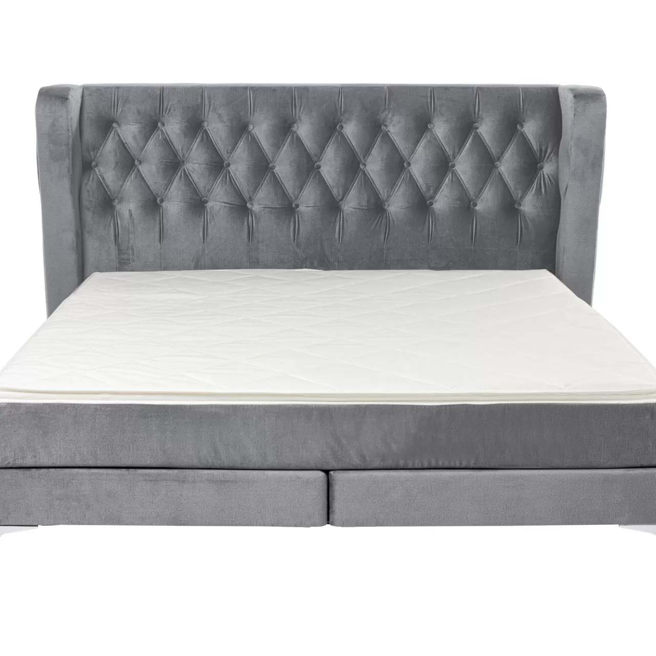 Lit Boxspring Benito Moon Gris 160X200*KARE Design Sale