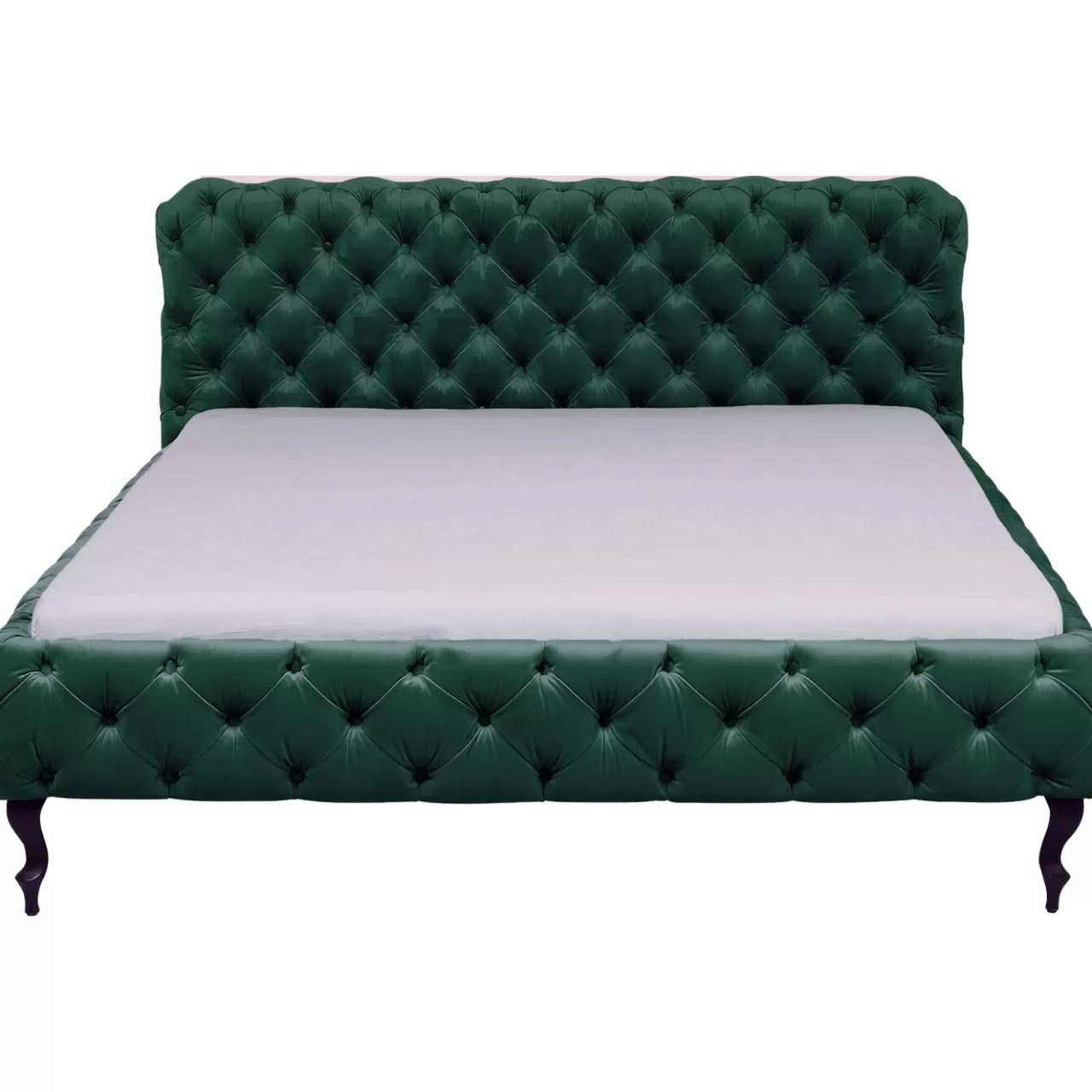 Lit Desire Velours Vert 180X200Cm*KARE Design Hot