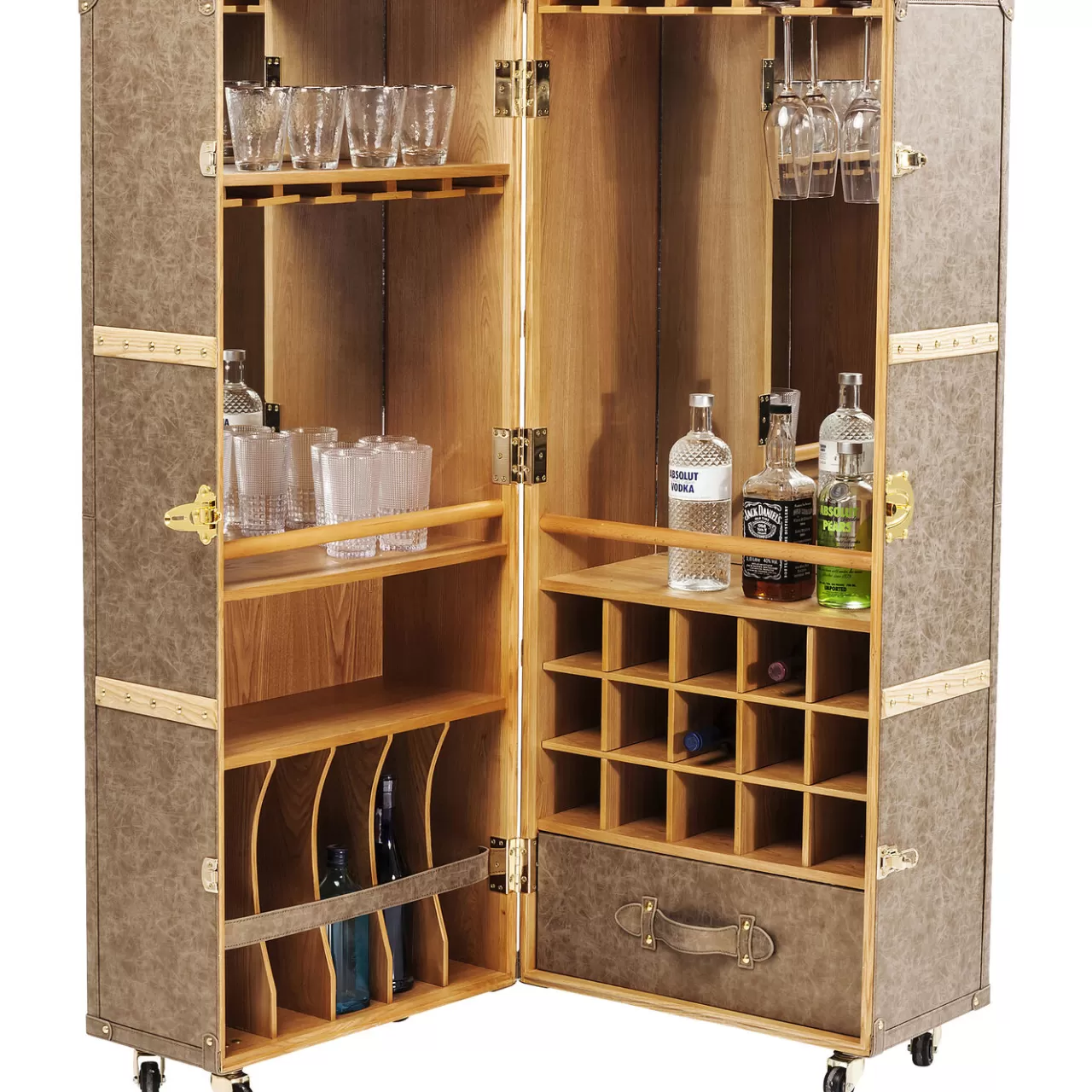 Meuble Bar West Coast Mobile 60X154Cm*KARE Design Sale