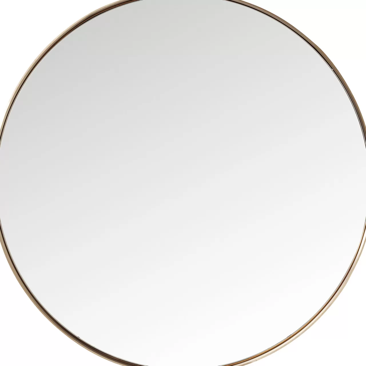 Miroir Curve Rond Cuivre O100Cm*KARE Design Store