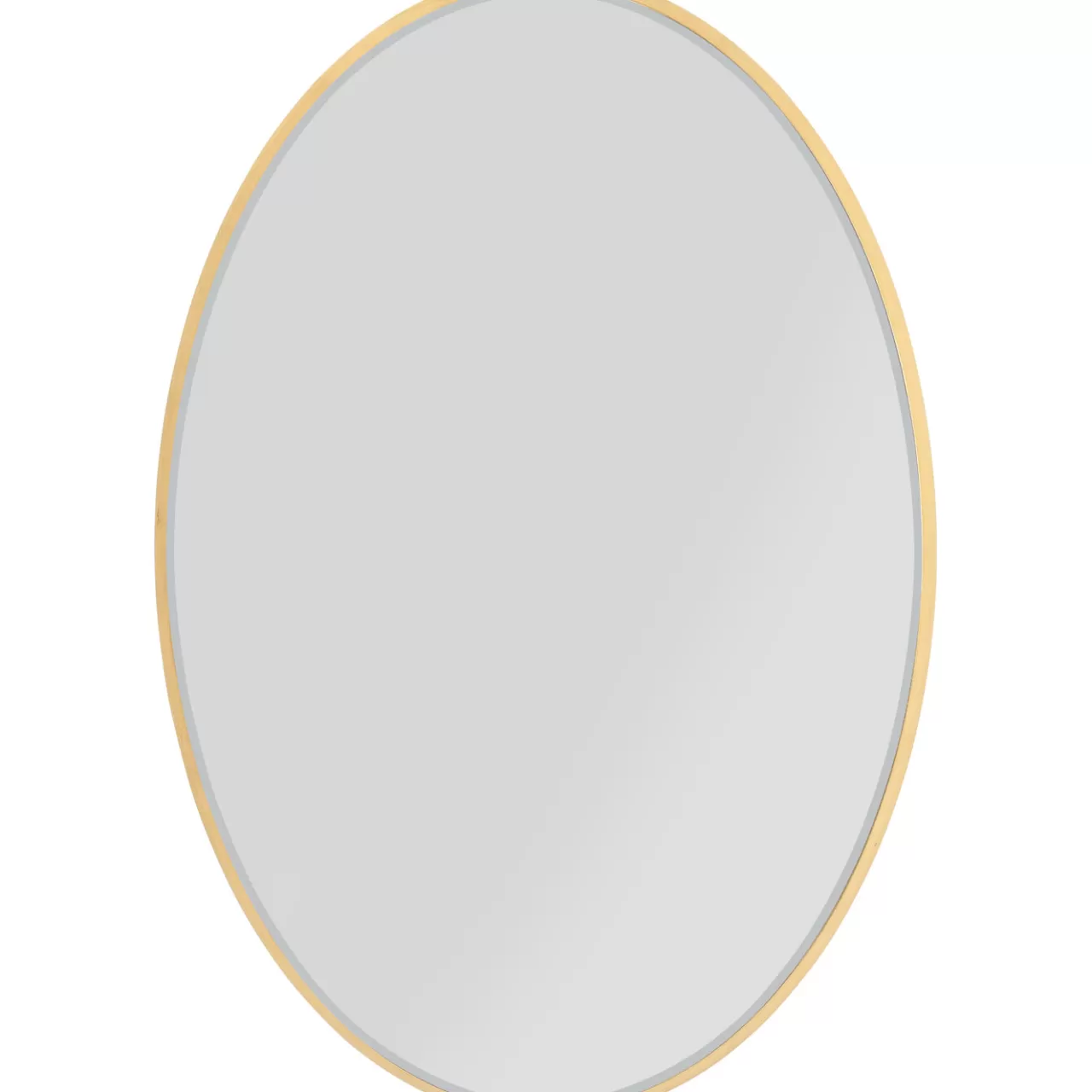 Miroir Jetset Ovale Dore 94X64Cm*KARE Design Clearance