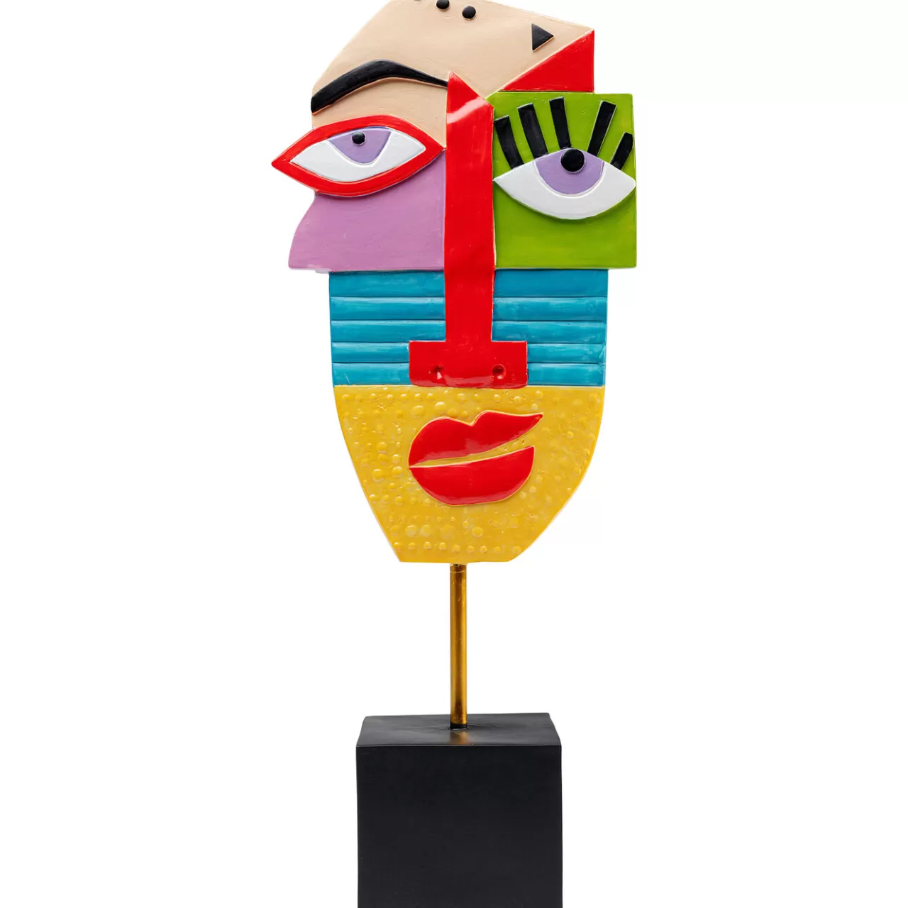 Objet Décoratif Abstract Face Multicolour 52*KARE Design Store